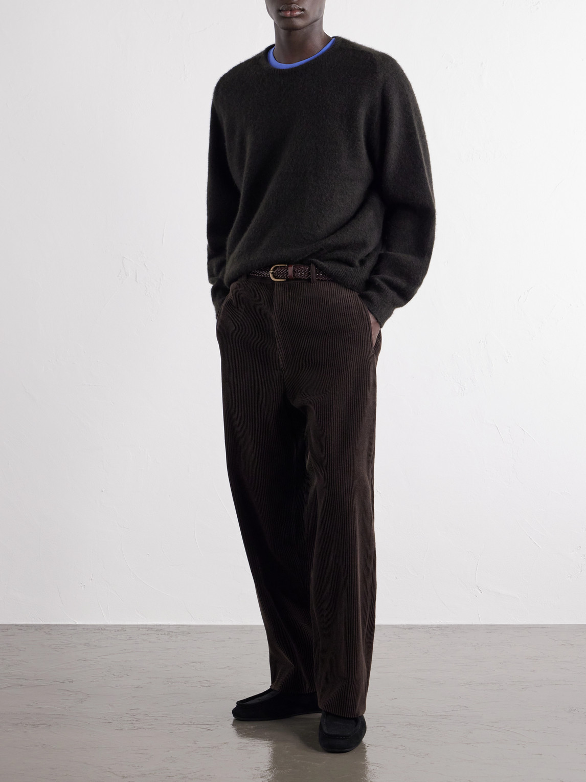 Brushed Cashmere Sweater