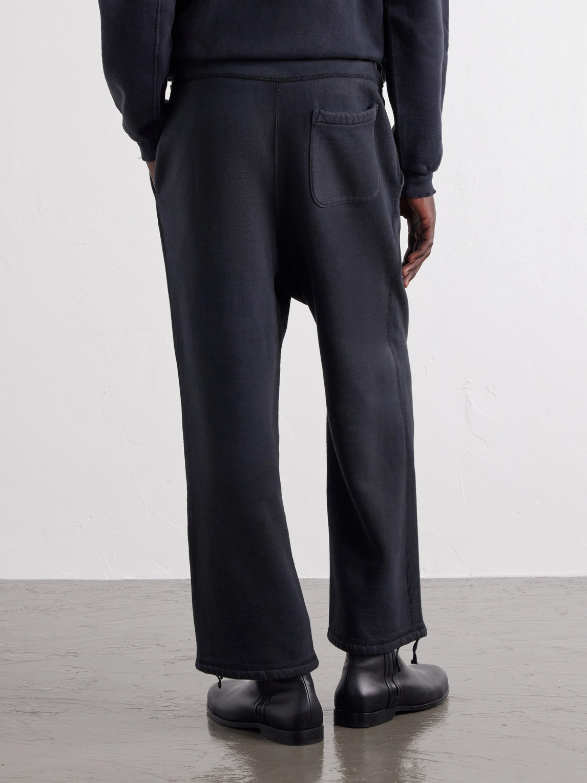 Straight-Leg Cotton-Jersey Sweatpants