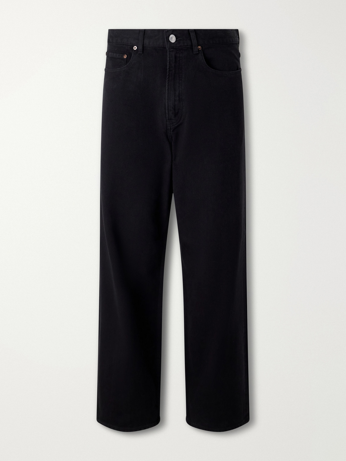 A.PRESSE Straight-Leg Cotton and Silk-Blend Piqué Trousers - Men