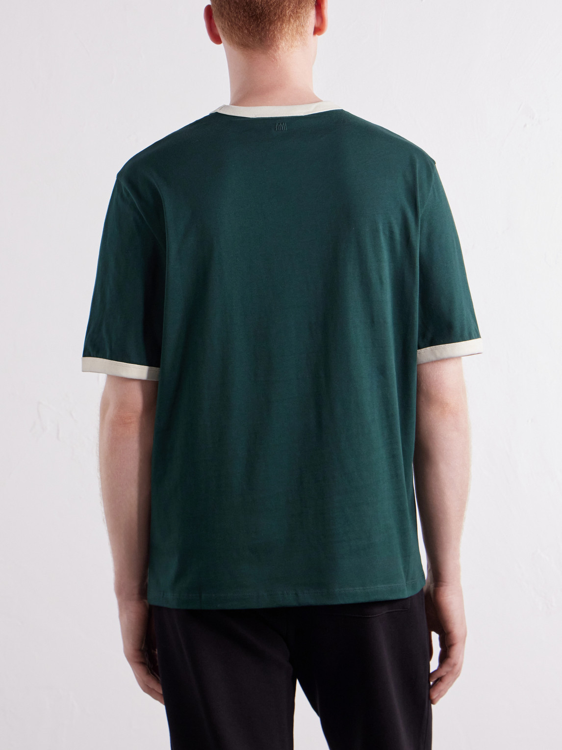 Logo-Embroidered Cotton-Jersey T-Shirt