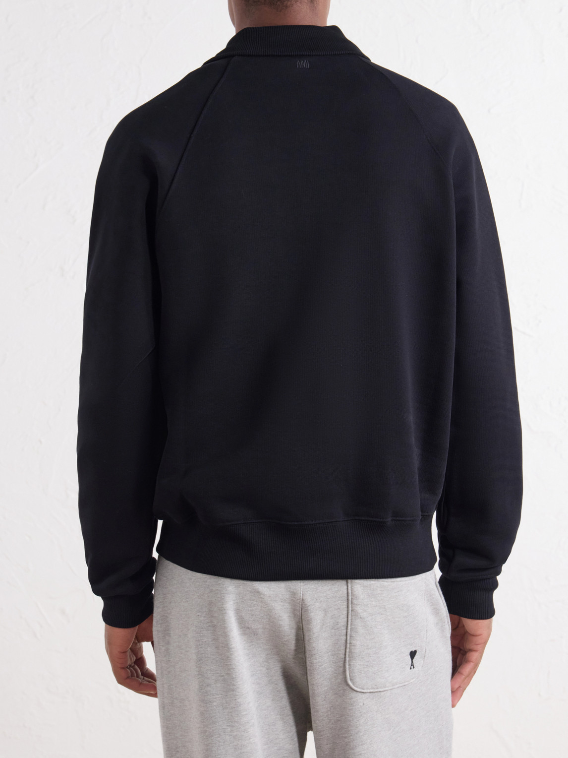 Logo-Embroidered Cotton-Jersey Half-Zip Sweatshirt