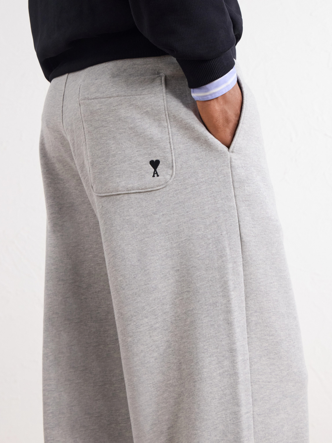 Straight-Leg Cotton-Blend Jersey Sweatpants