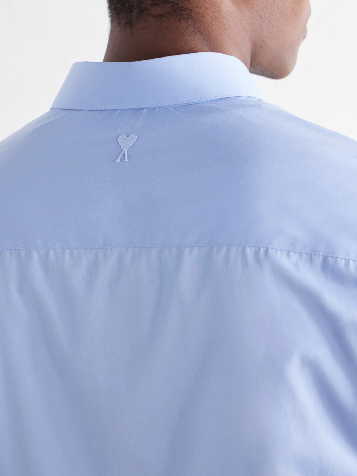 Tailor Logo-Embroidered Cotton-Poplin Shirt
