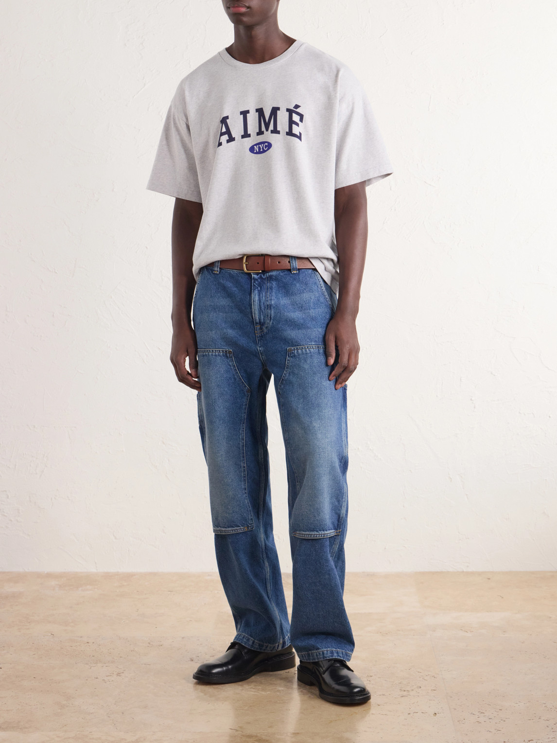 Aimé Leon Dore - Logo-Print Cotton-Jersey T-Shirt