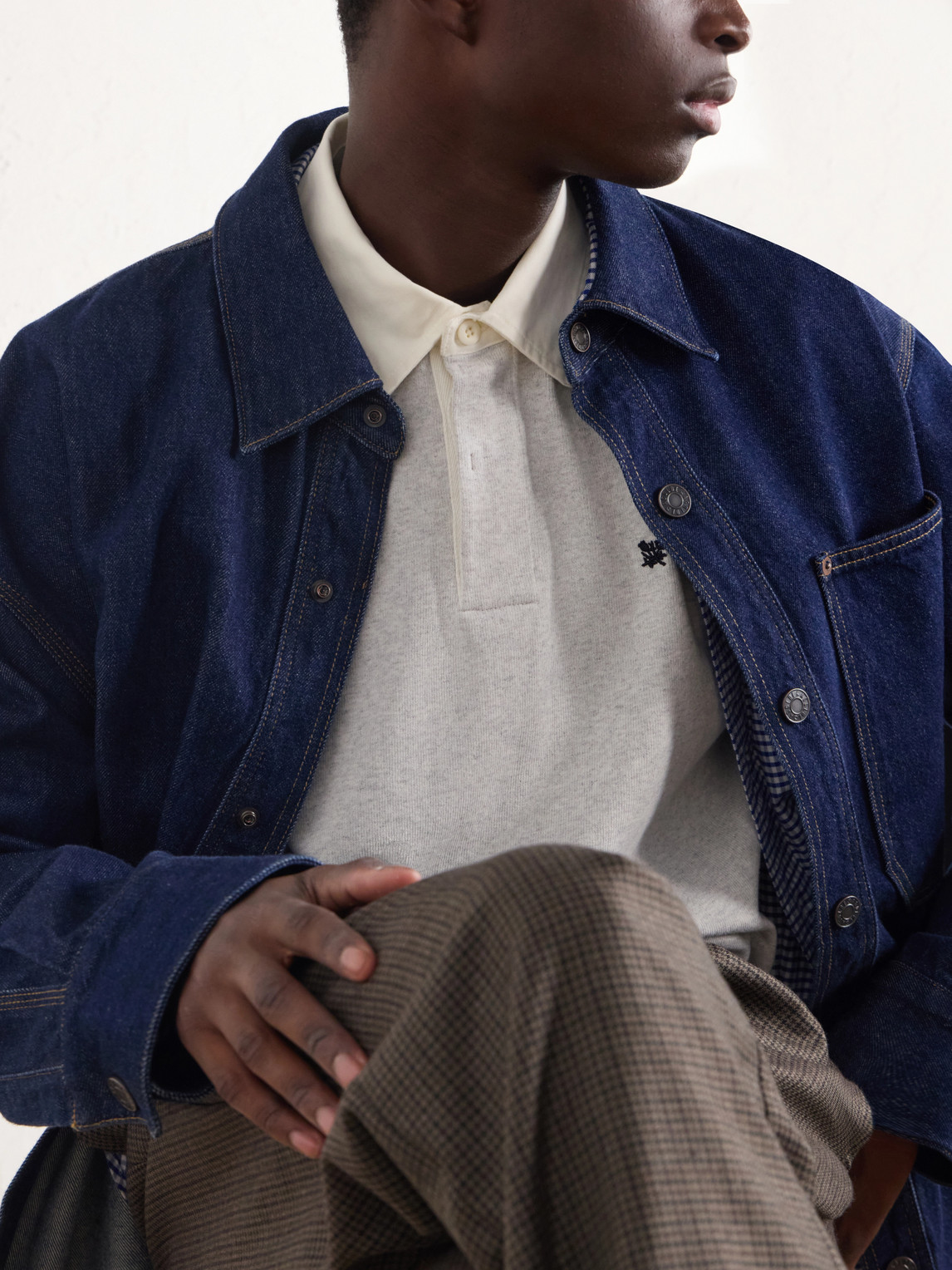 Aimé Leon Dore - Logo-Embroidered Cotton-Jersey Polo Shirt