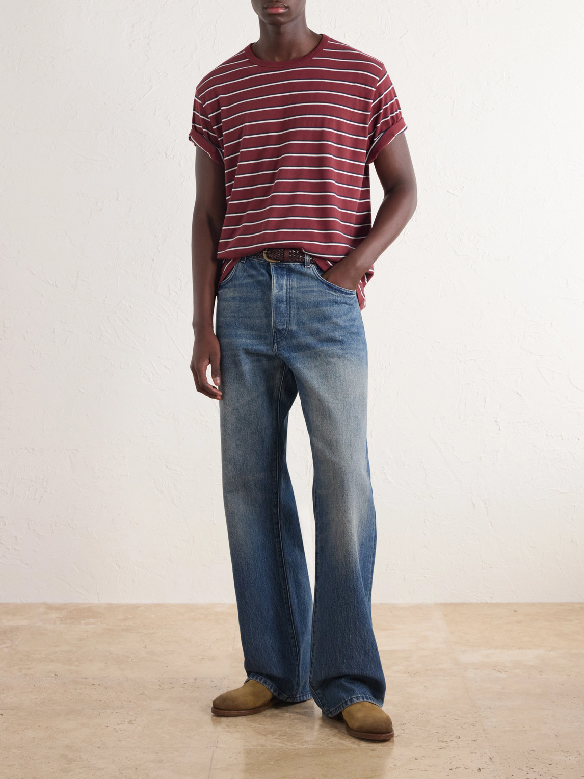 Aimé Leon Dore - Striped Cotton-Jersey T-Shirt