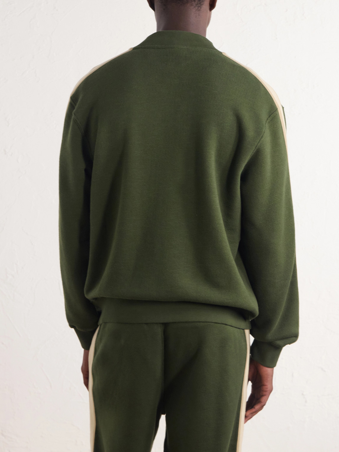 Aimé Leon Dore - Saint George Logo-Embroidered Striped Cotton Track Jacket