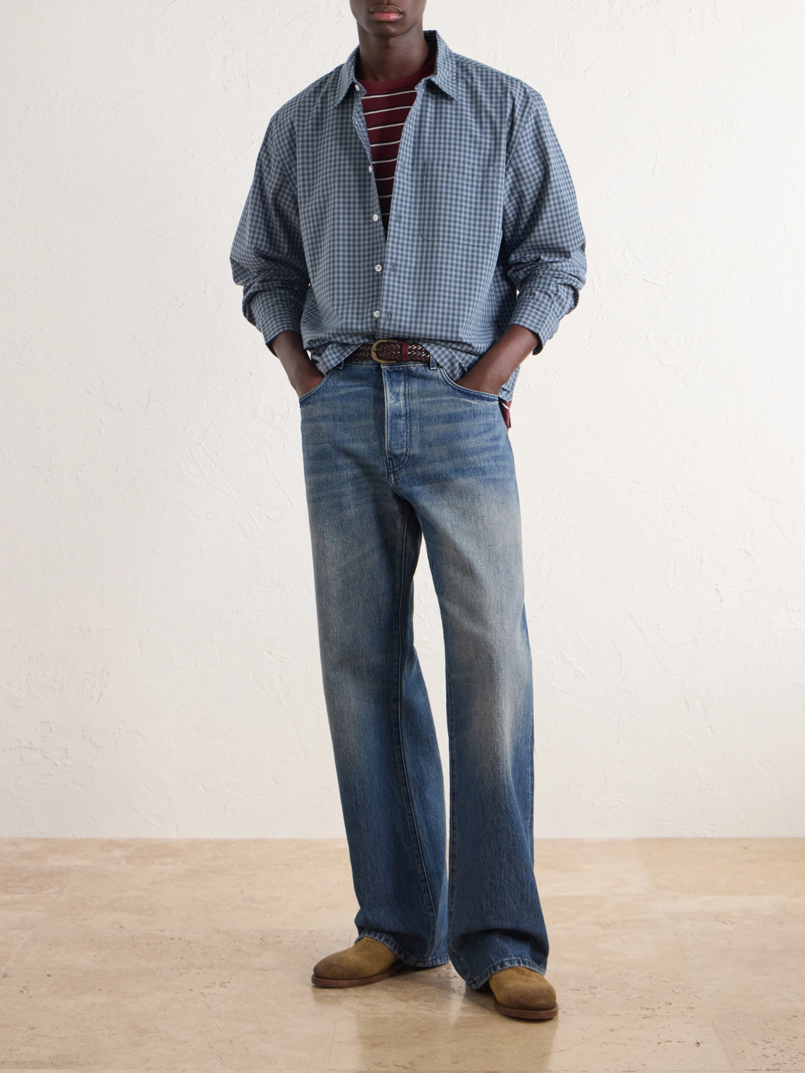 Aimé Leon Dore - Checked Poplin Shirt