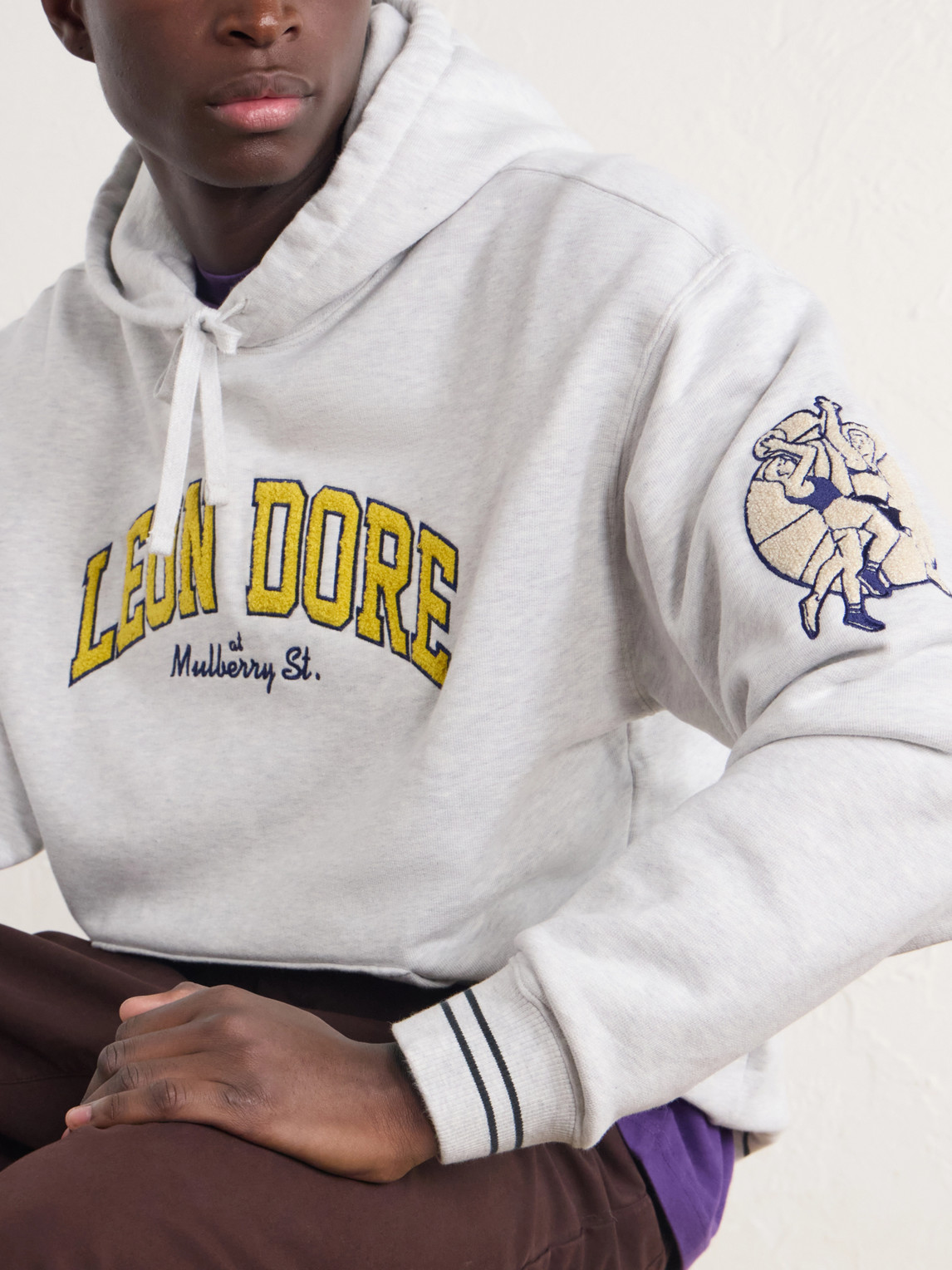 Aimé Leon Dore - Logo-Appliqué Cotton-Jersey Hoodie