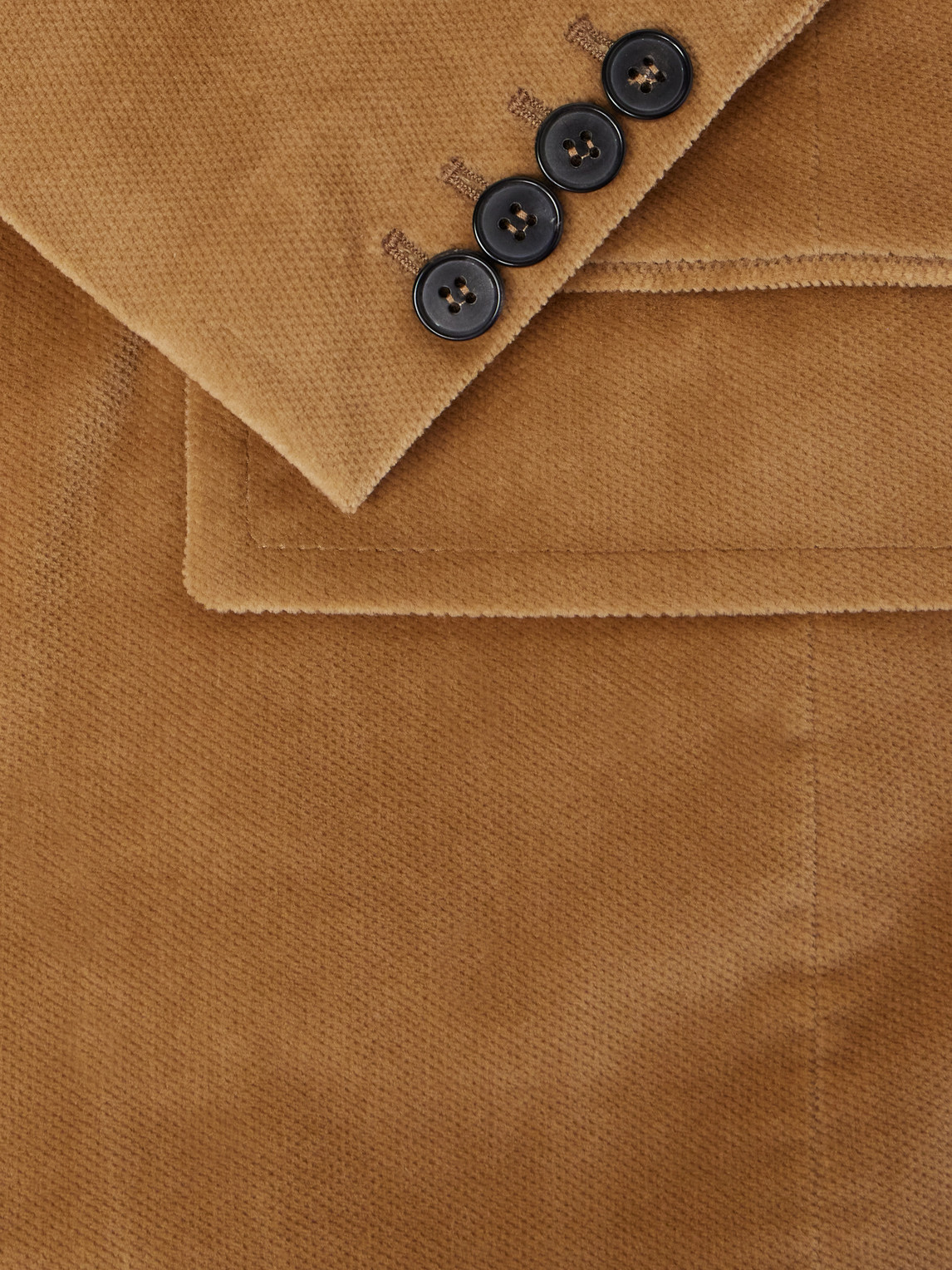 Cotton-Velvet Blazer