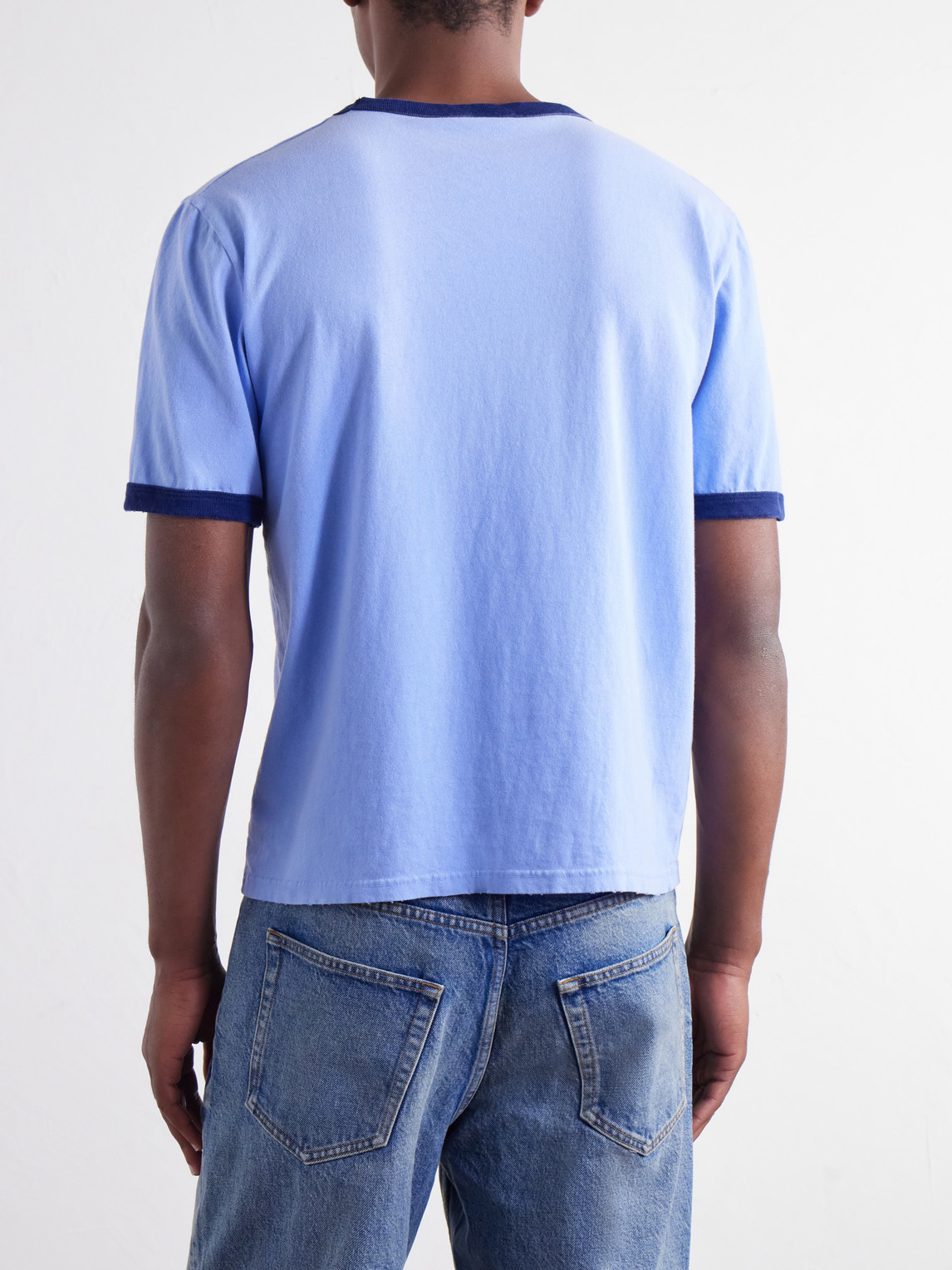 Distressed Cotton-Jersey T-Shirt