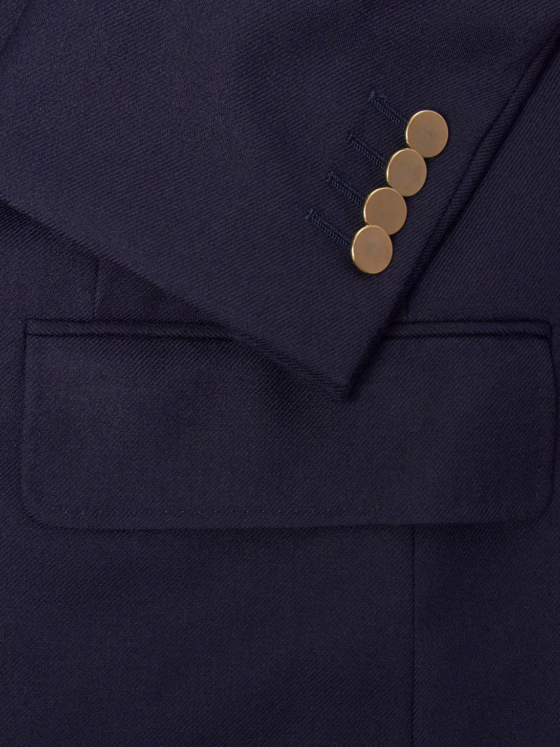 Double-Breasted Wool-Twill Blazer