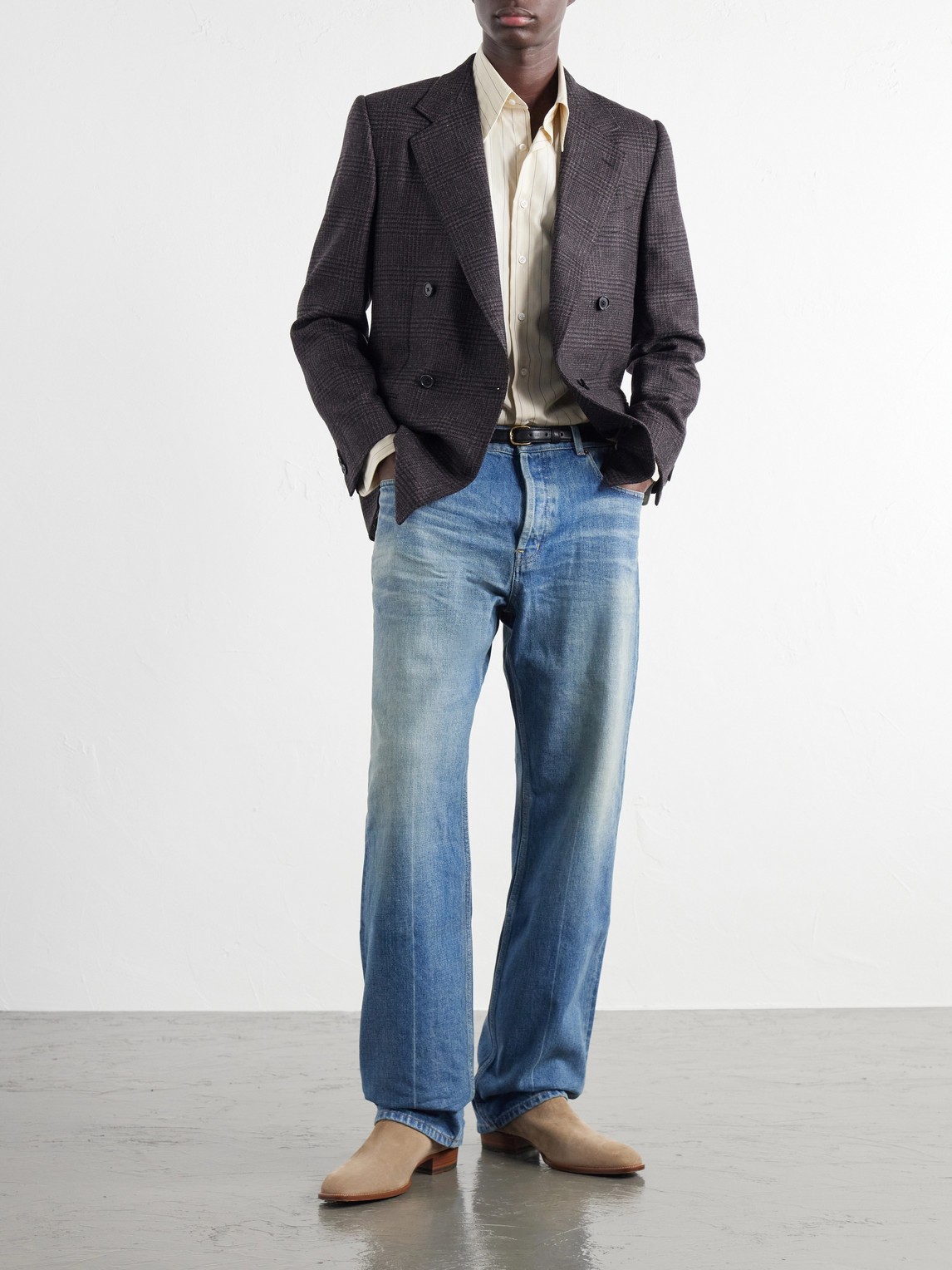 Striped Cotton And Lyocell-Blend Poplin Shirt