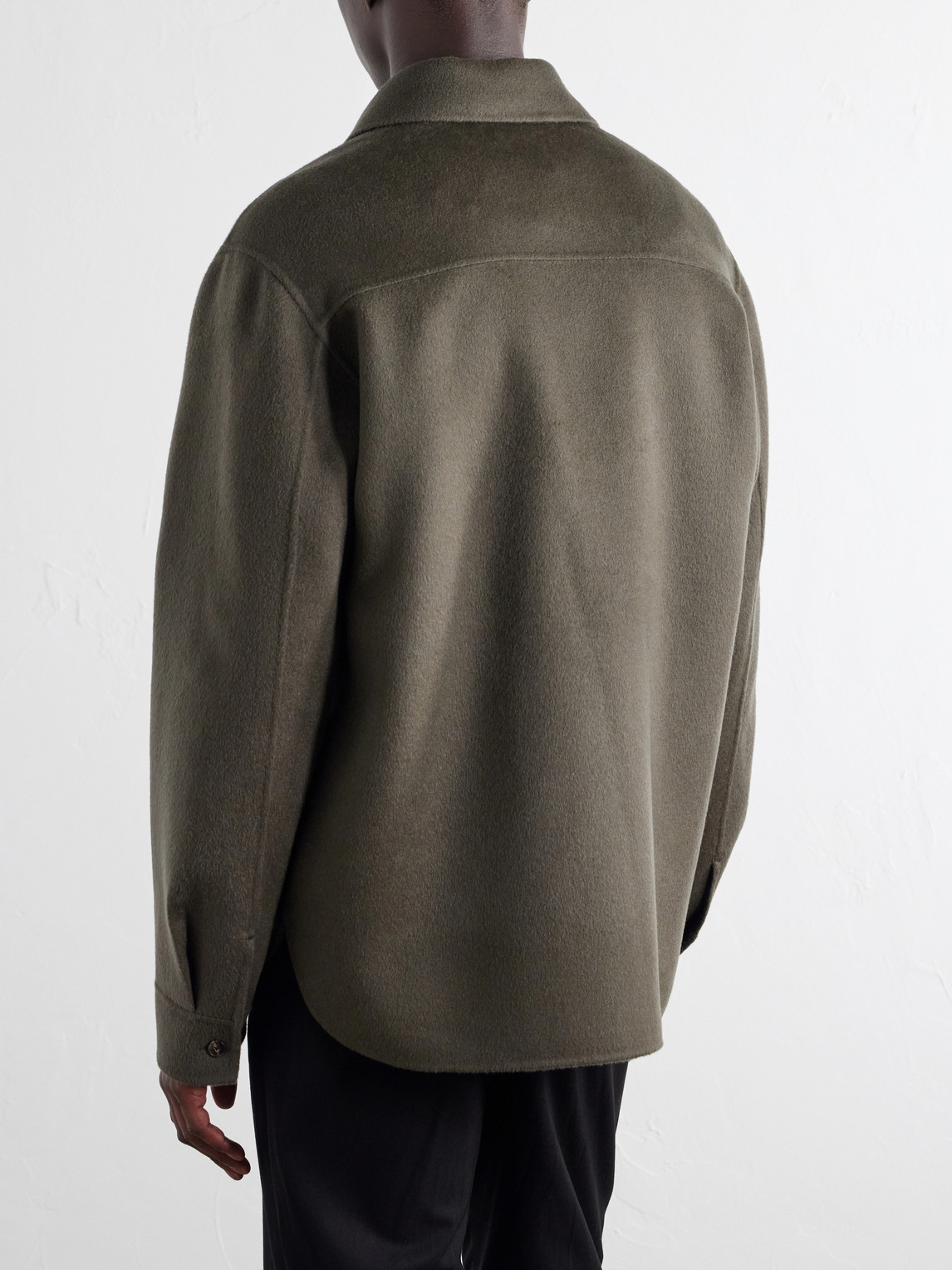 Mr P. - Wool And Cashmere-Blend Overshirt