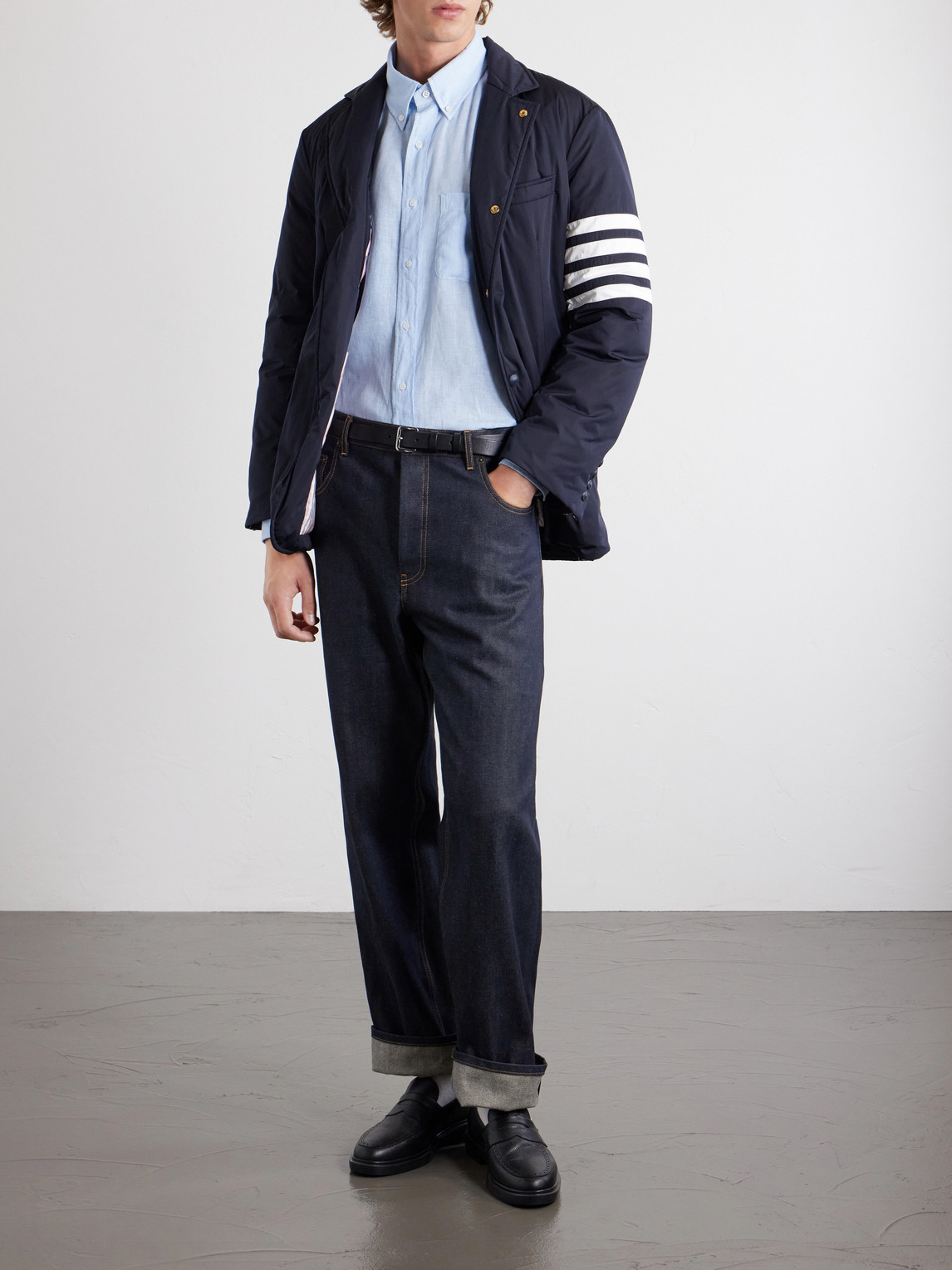 Garment-Dyed Linen Shirt