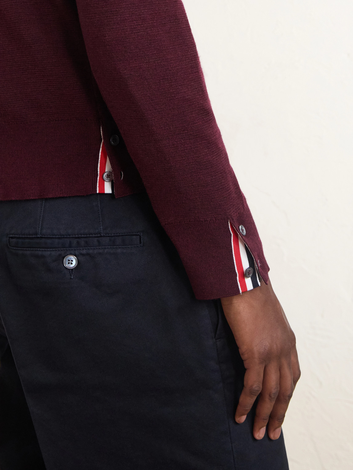 Milano Stitch Wool, Linen And Cotton-Blend Sweater