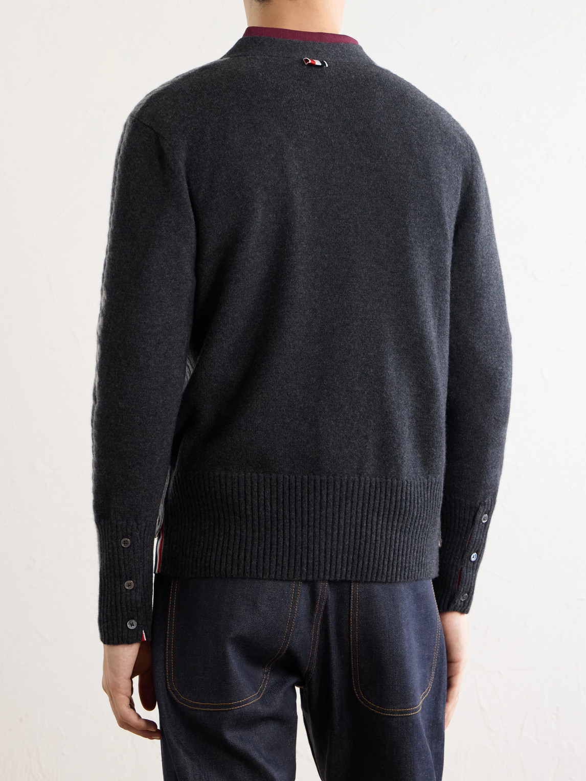Cable-Knit Virgin Cardigan