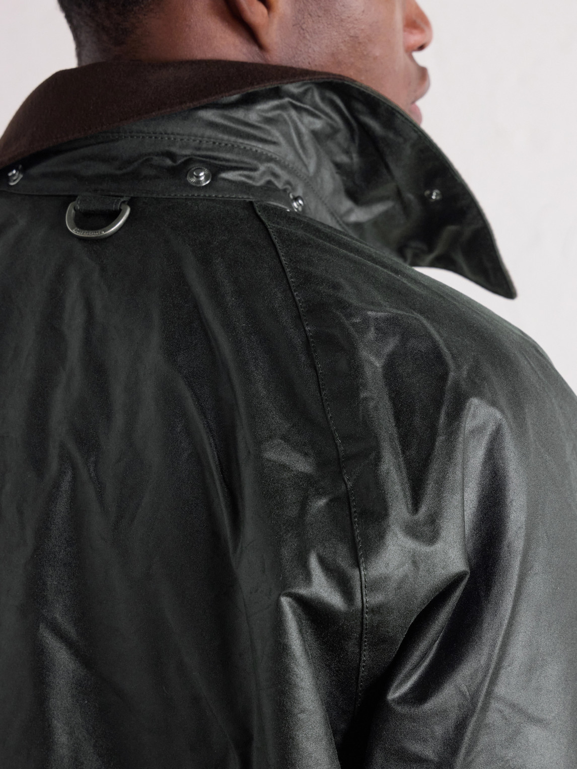 A.P.C. Logo-Embroidered Moleskin-Trimmed Woven Waxed-Cotton Jacket