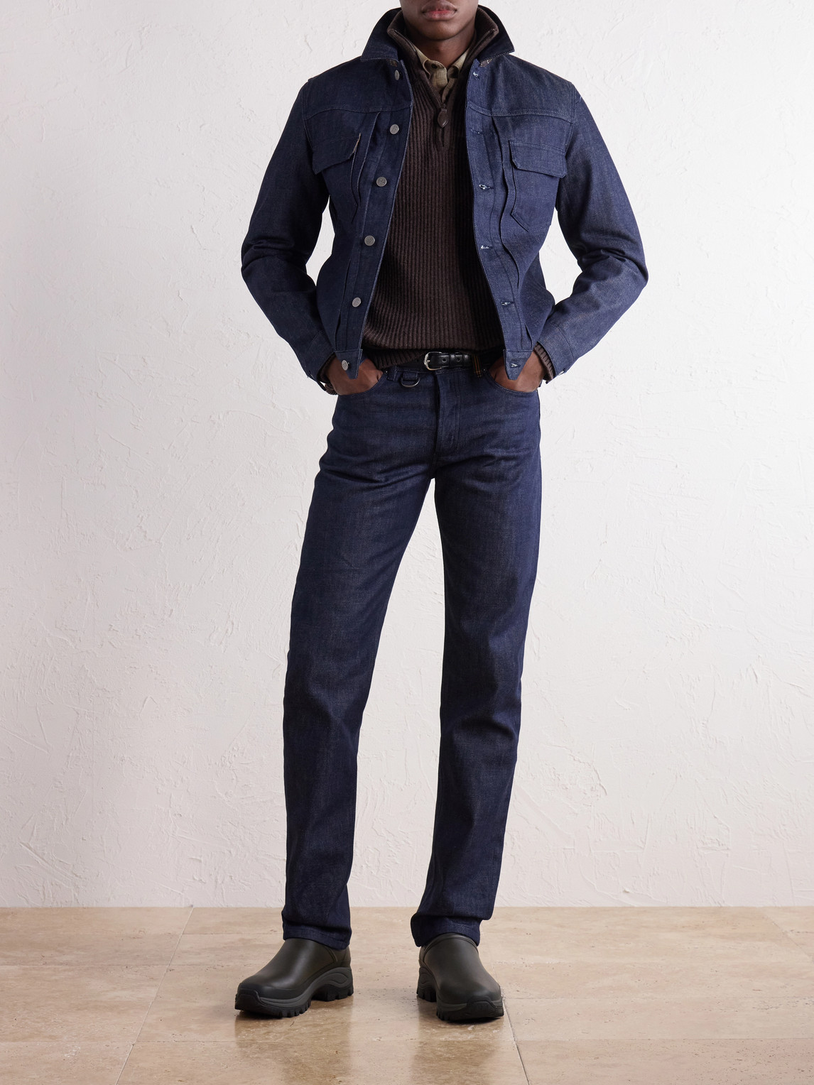 A.P.C. Organic Straight-Leg Jeans