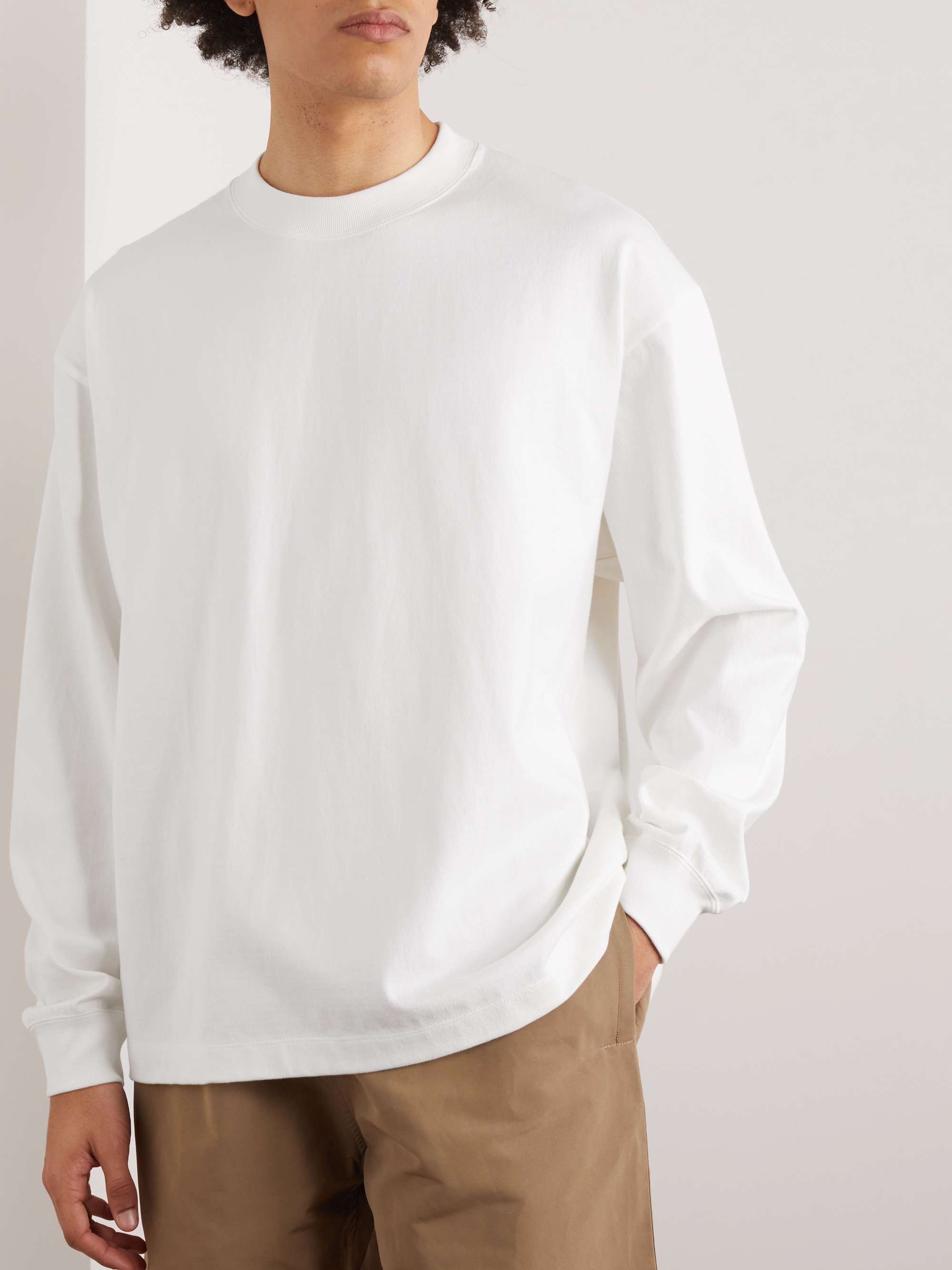 KAPTAIN SUNSHINE Suvin Supima Cotton-Jersey T-Shirt