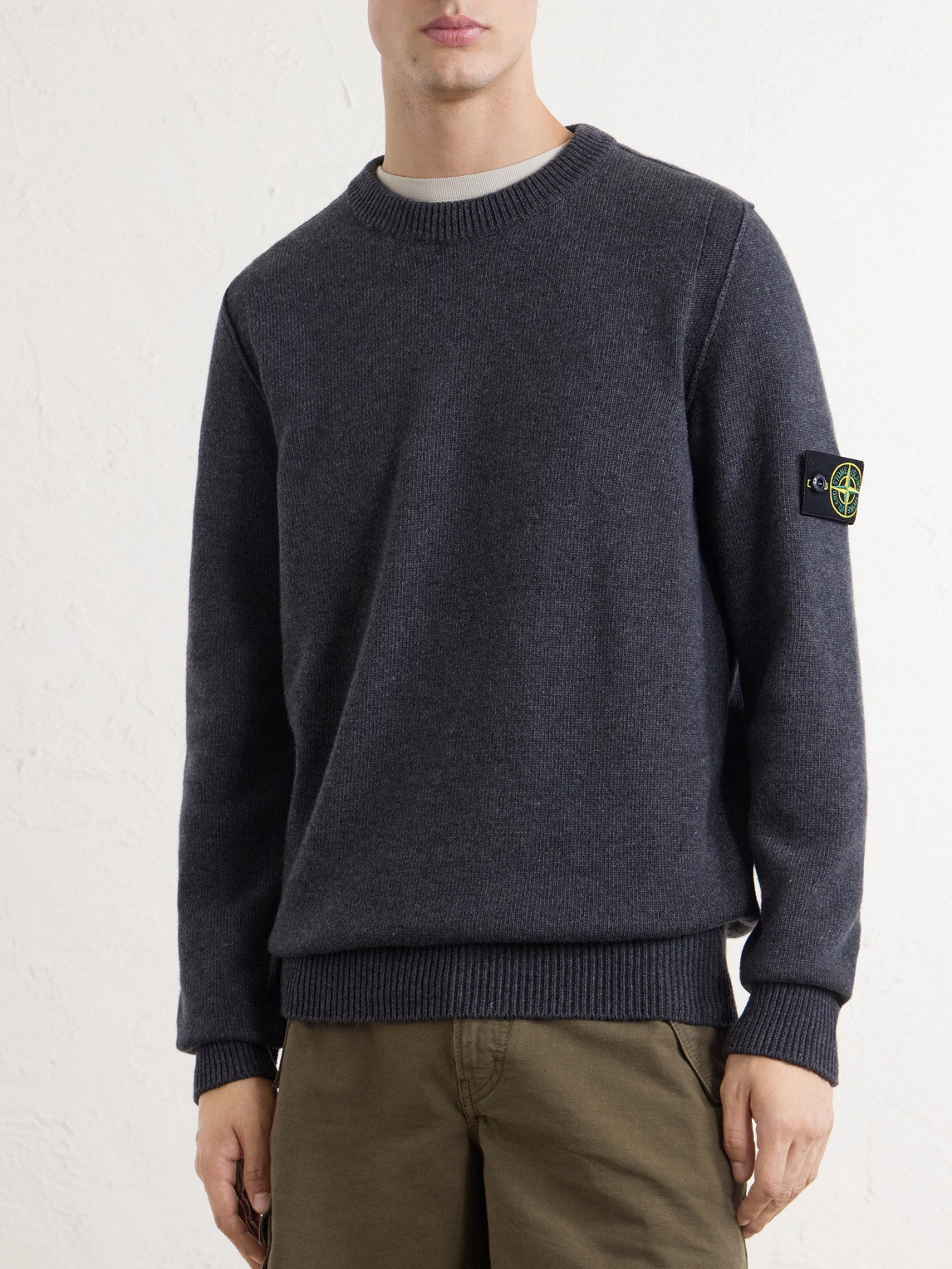 Lambswool-Blend Sweater
