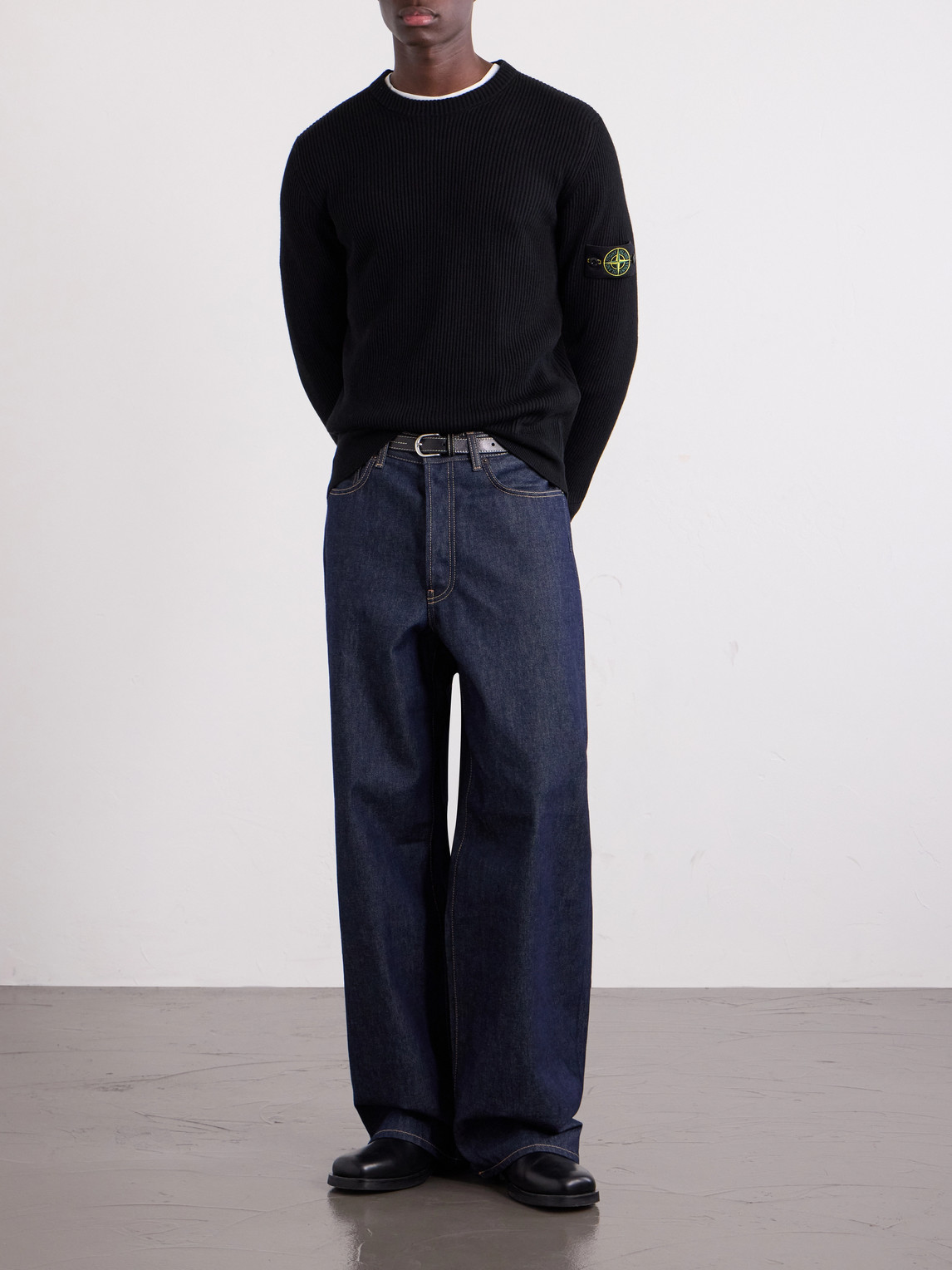 Ribbed Virgin Sweater