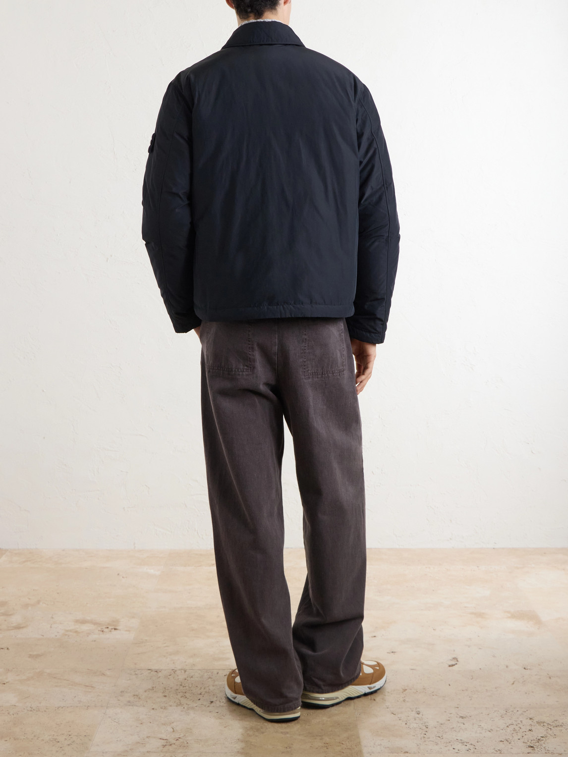 Coach Micro Reps Shell Bomber Jacket