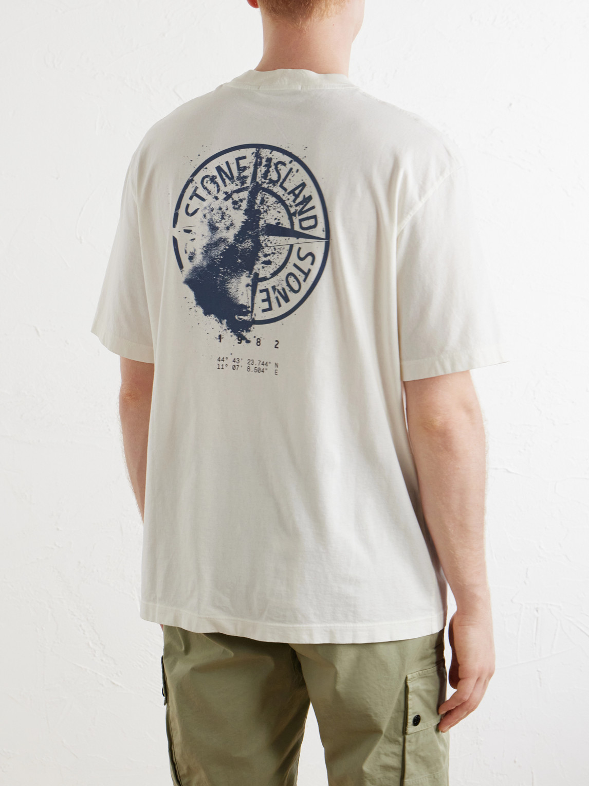 Logo-Print Garment-Dyed Cotton-Jersey T-Shirt