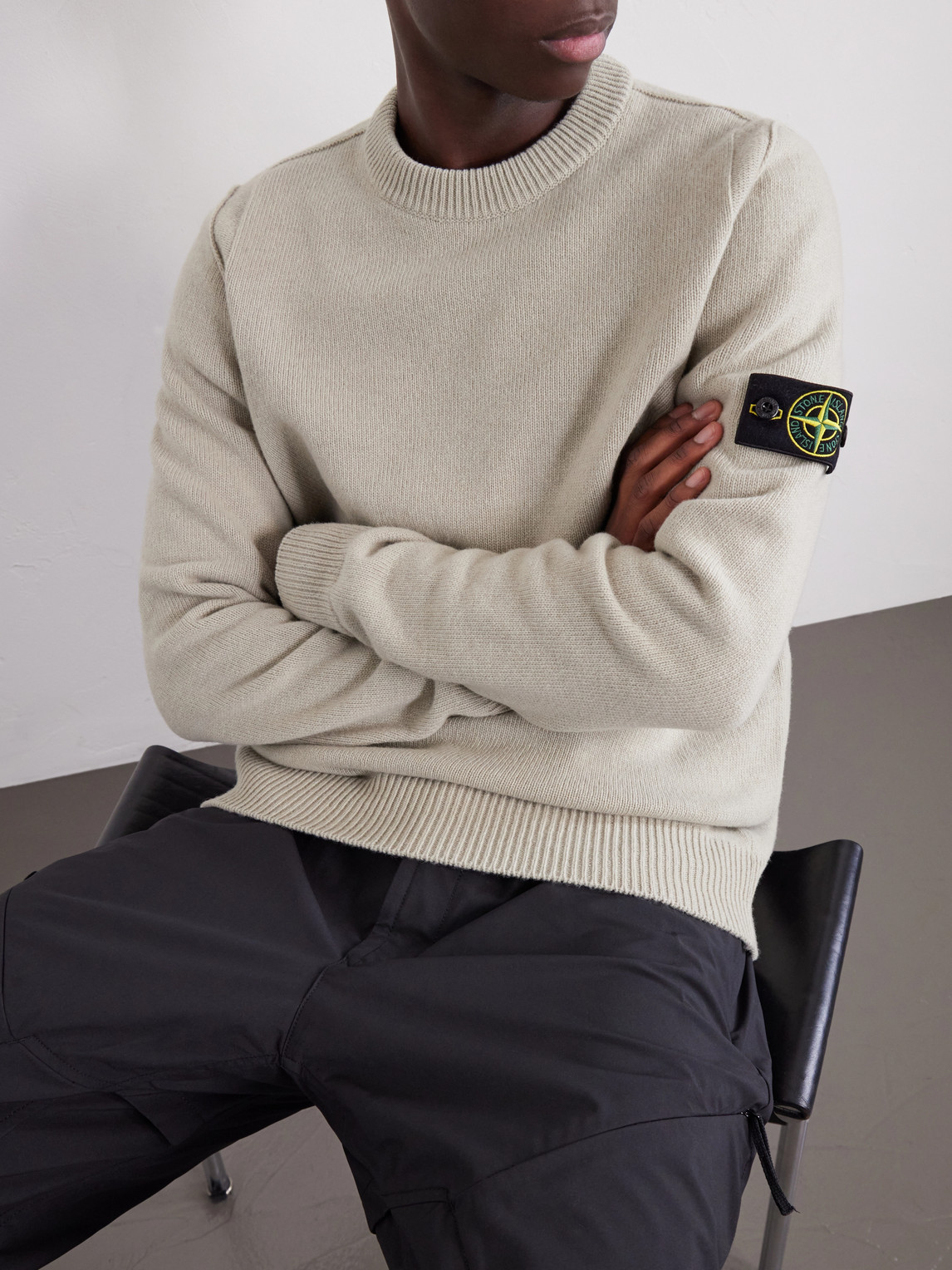 Lambswool-Blend Sweater