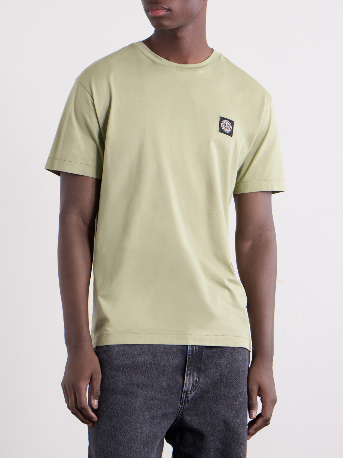 Garment-Dyed Cotton-Jersey T-Shirt