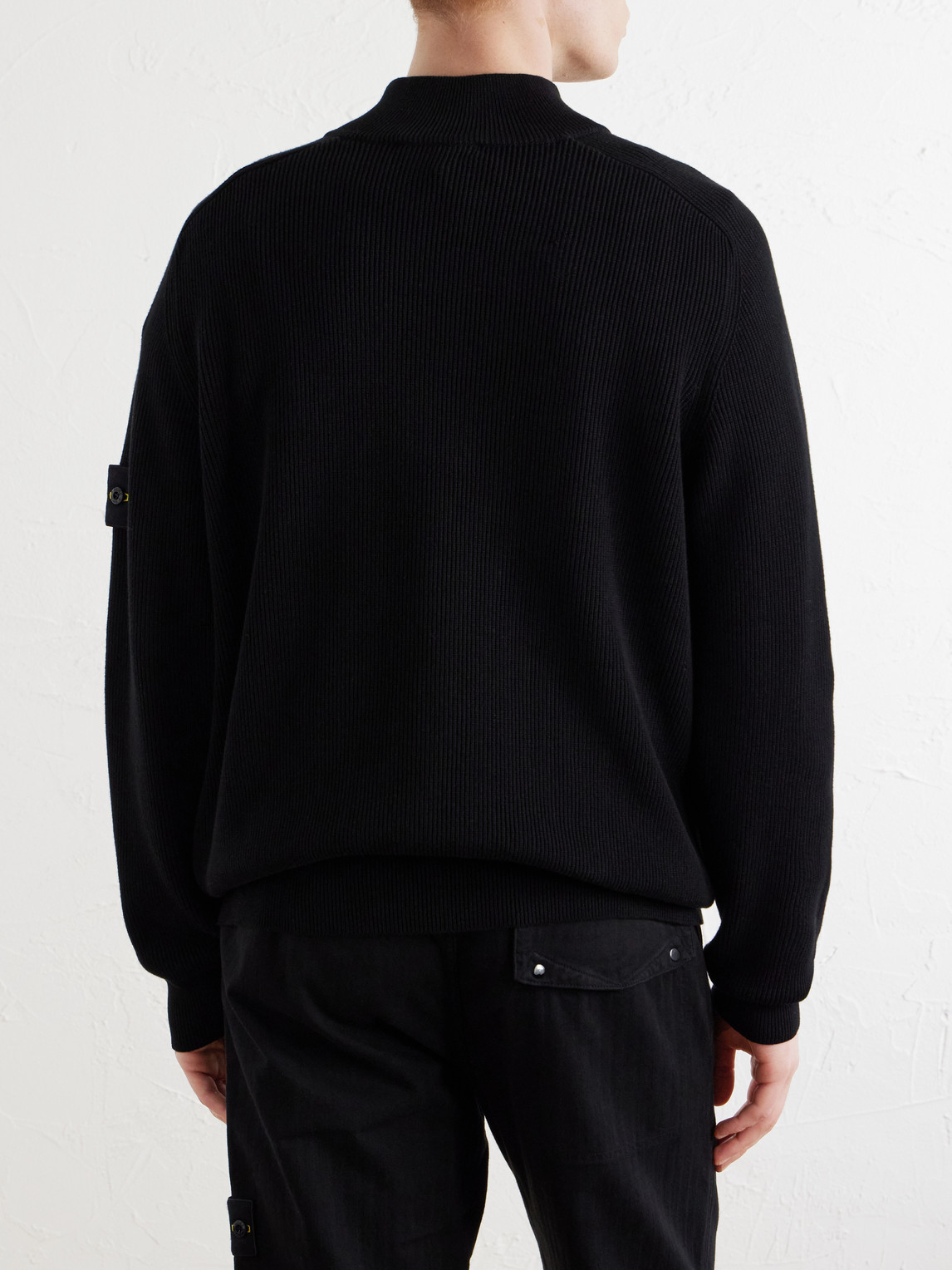 Organic Cotton Zip-Up Sweater