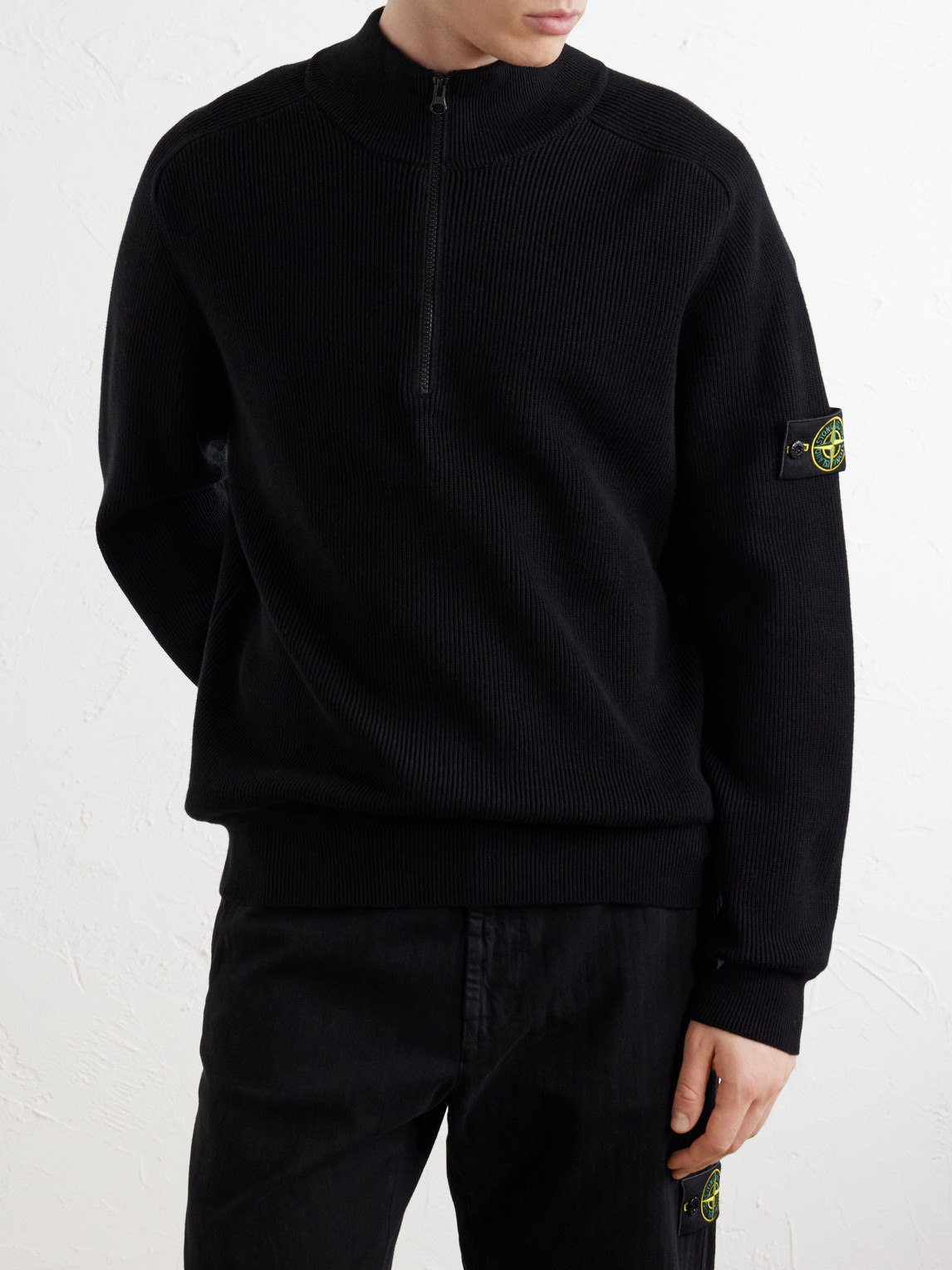 Organic Cotton Zip-Up Sweater