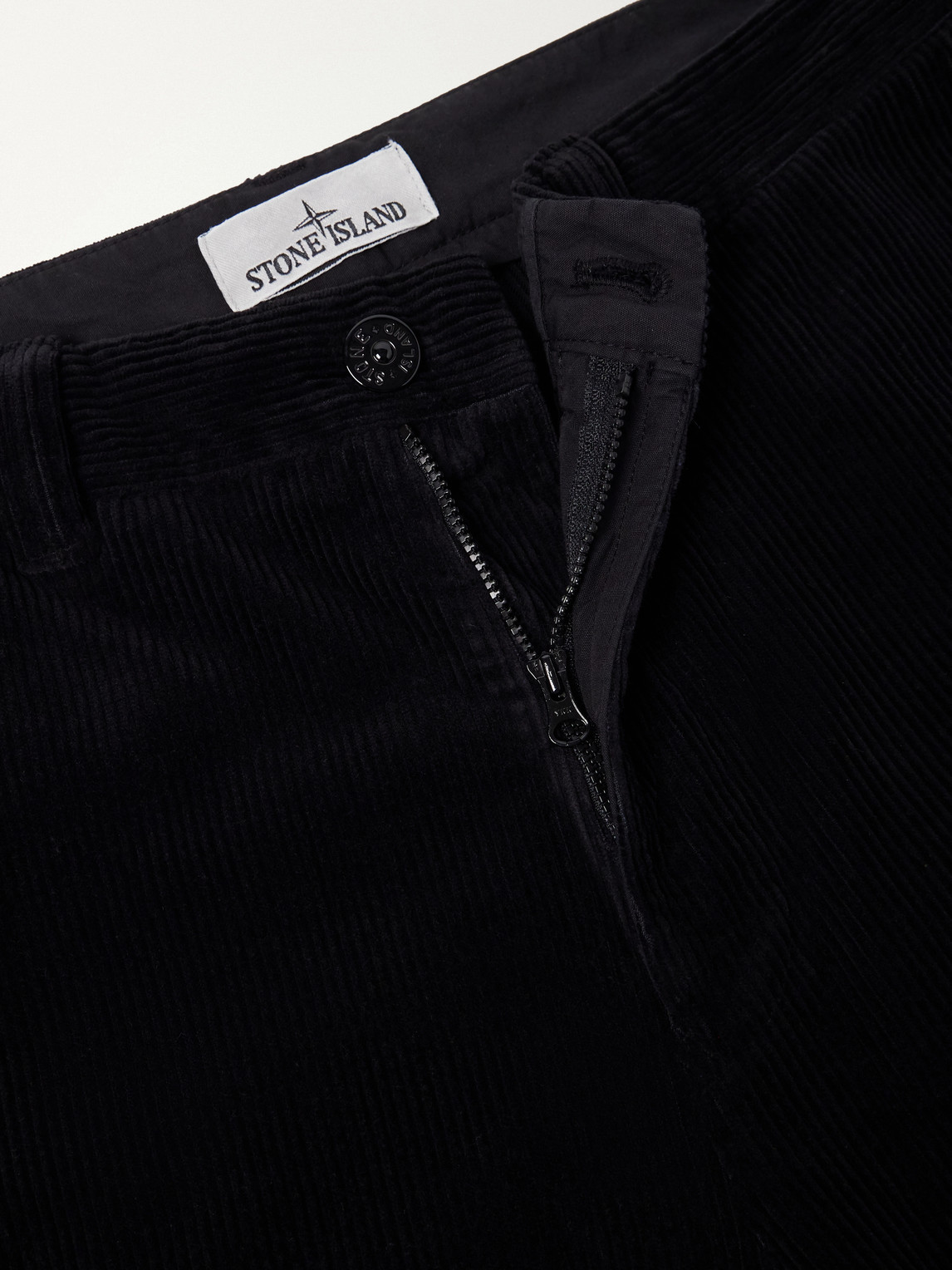 Straight-Leg Garment-Dyed Cotton- Corduroy