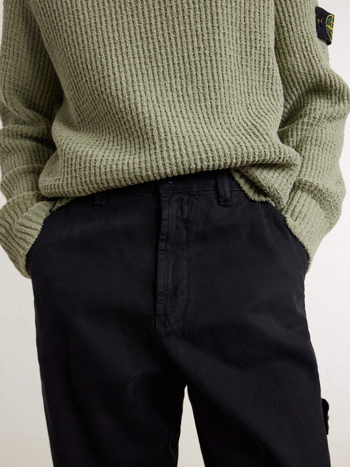 Straight-Leg Organic Panama Cotton-Canvas Trousers
