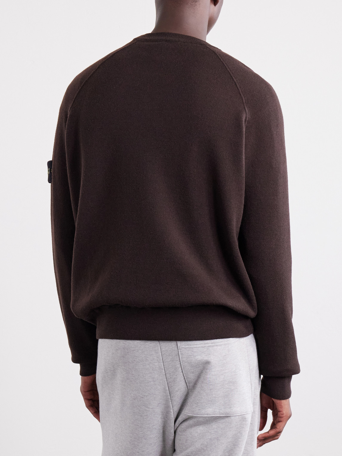 Virgin Stretch Rws Wool-Blend Sweatshirt