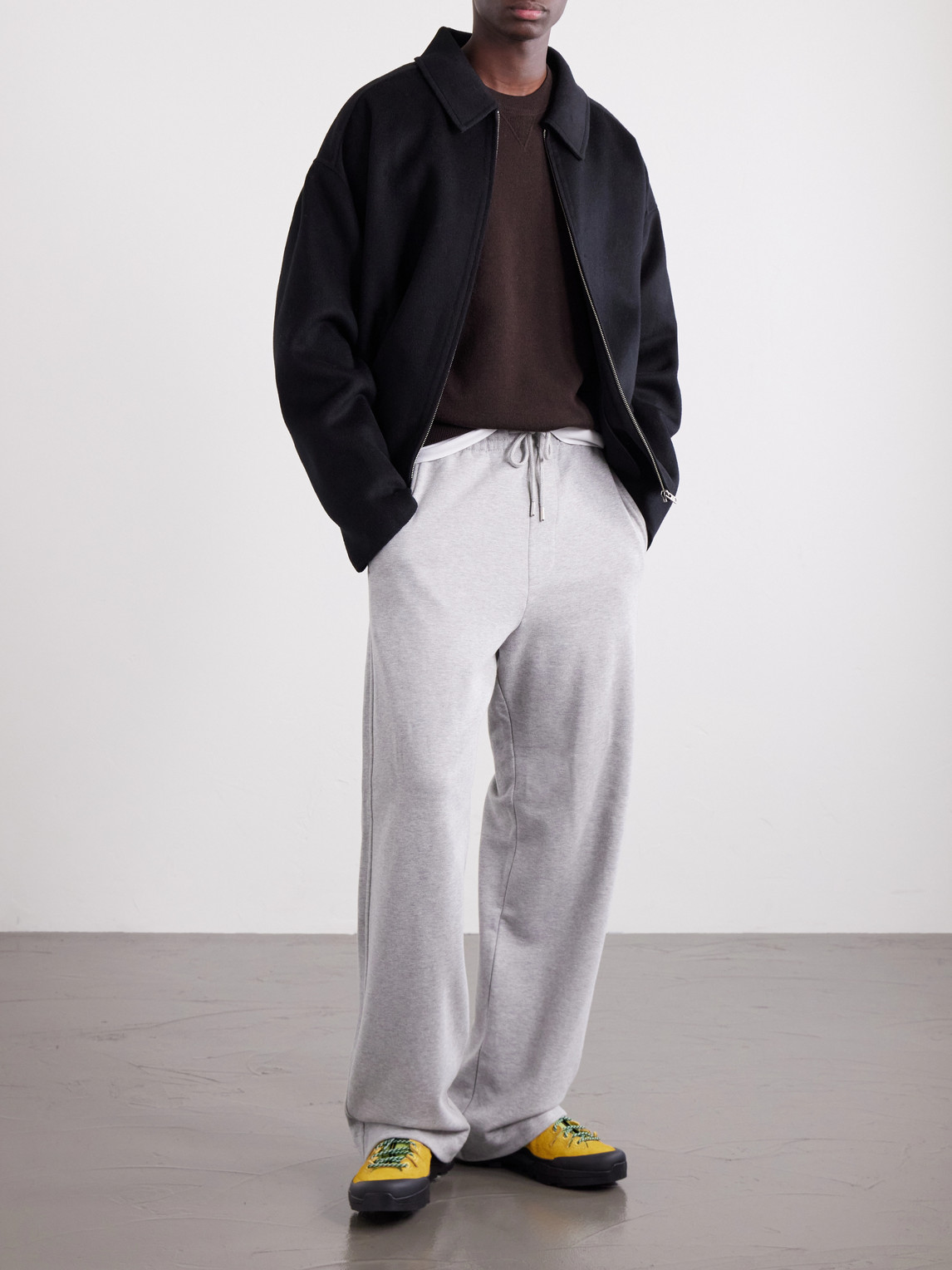 Virgin Stretch Rws Wool-Blend Sweatshirt