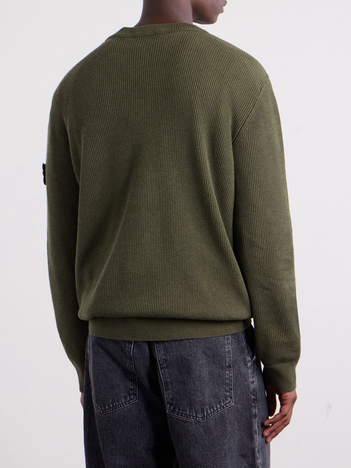 Ribbed Cotton Sweater