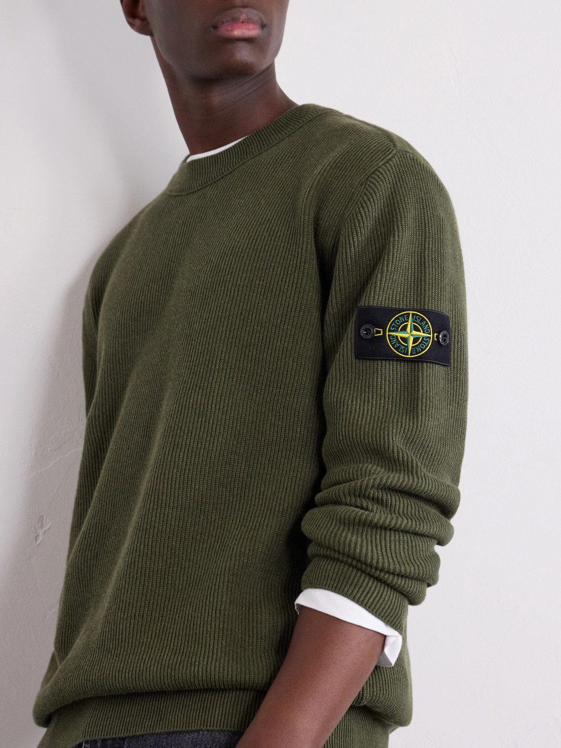 Ribbed Cotton Sweater