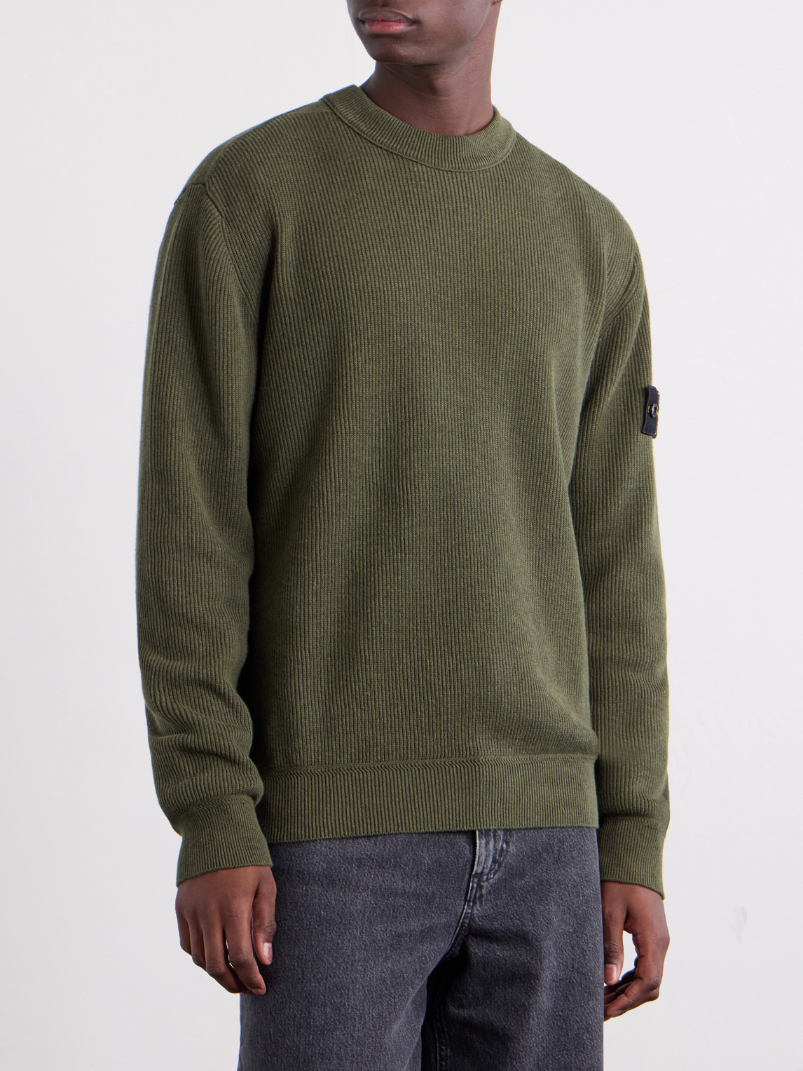 Ribbed Cotton Sweater