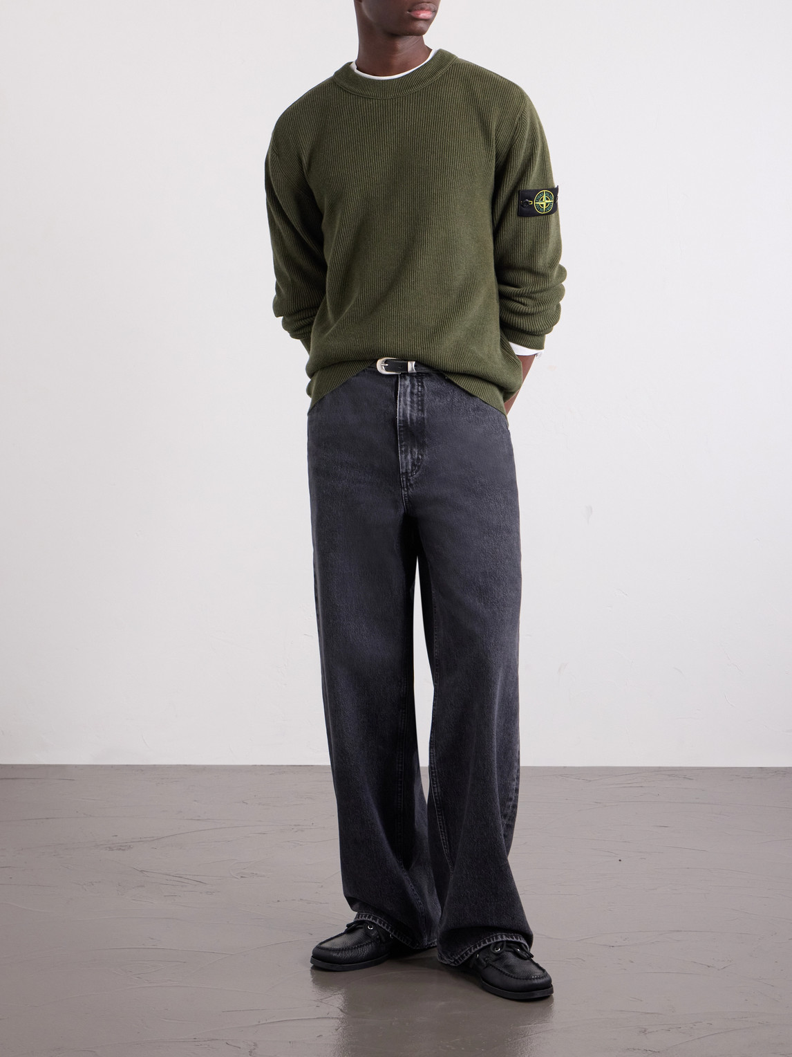 Ribbed Cotton Sweater