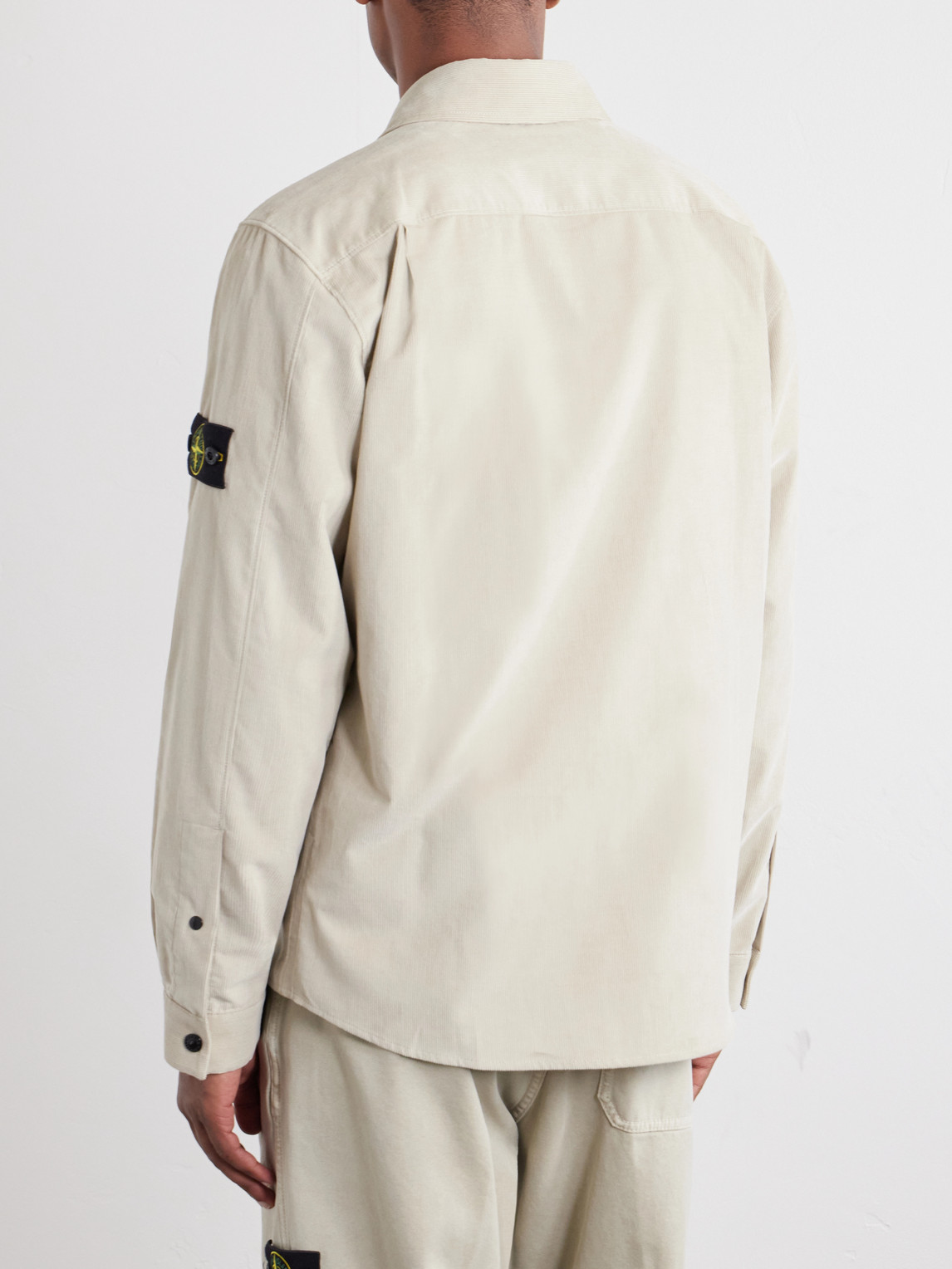 Organic Cotton Micro-Corduroy Shirt