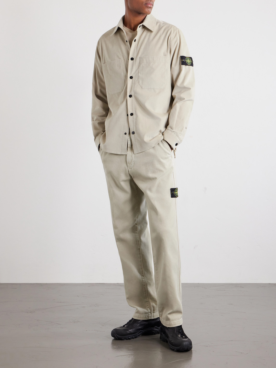 Organic Cotton Micro-Corduroy Shirt