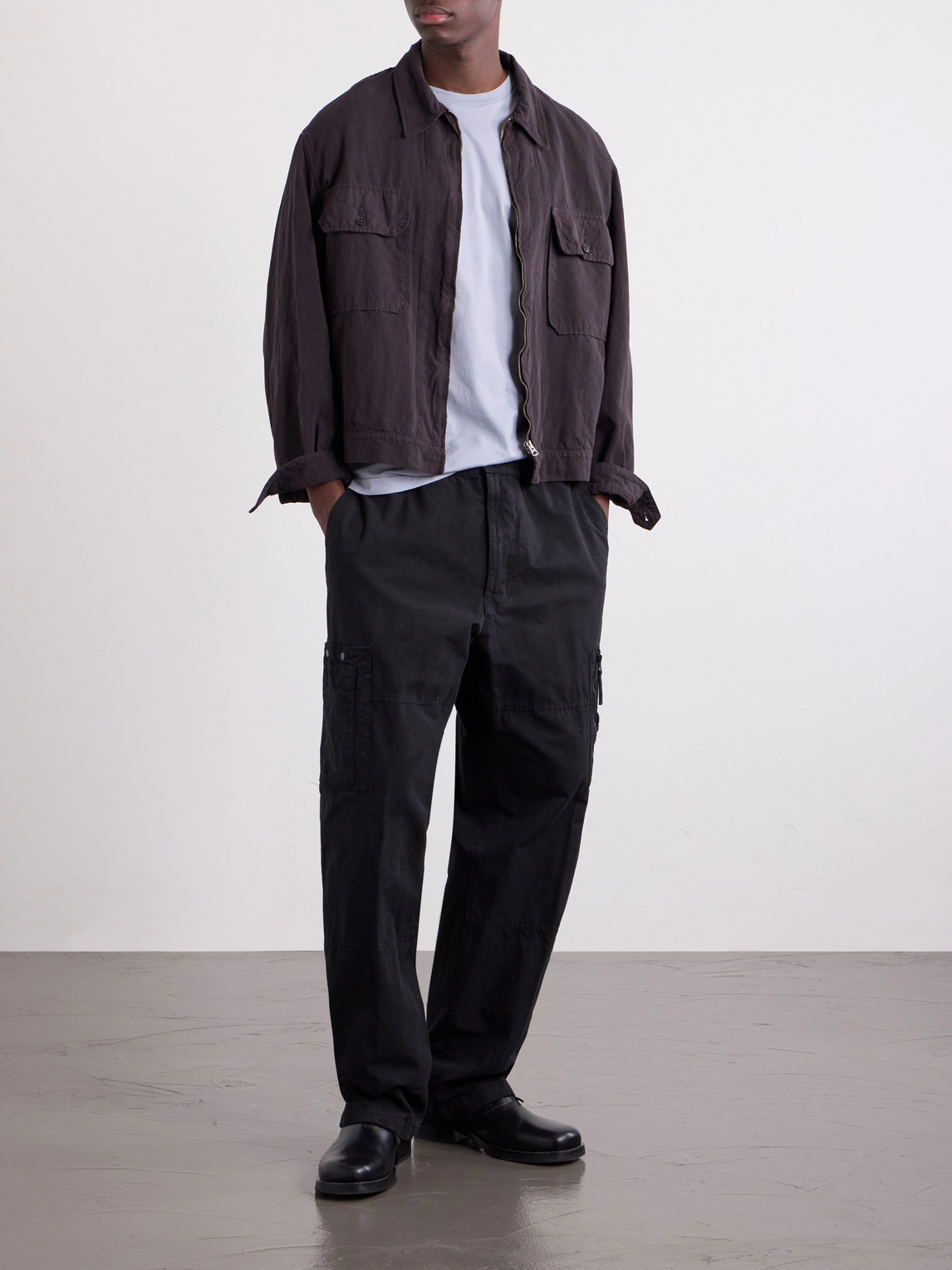 Garment-Dyed Cotton-Jersey T-Shirt