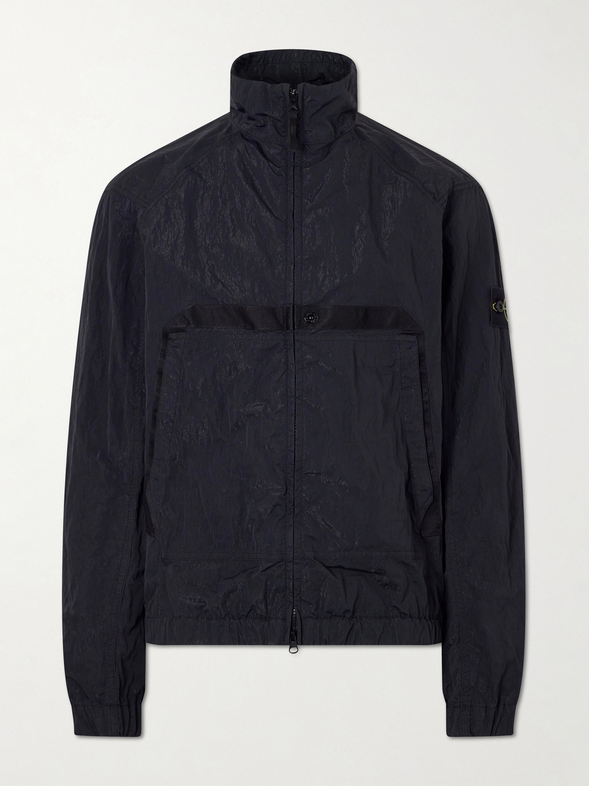 Garment-Dyed Warp Rib Nylon-Tc Jacket