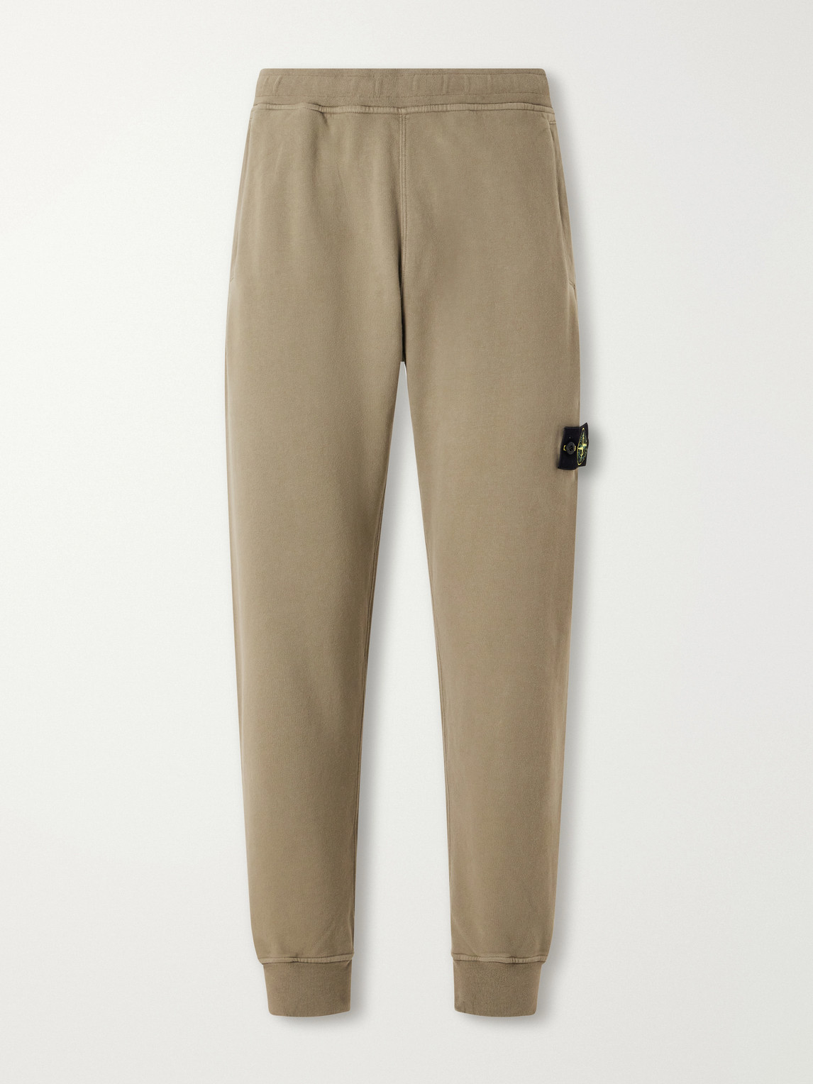 Brushed Cotton-Fleece Sweatpants