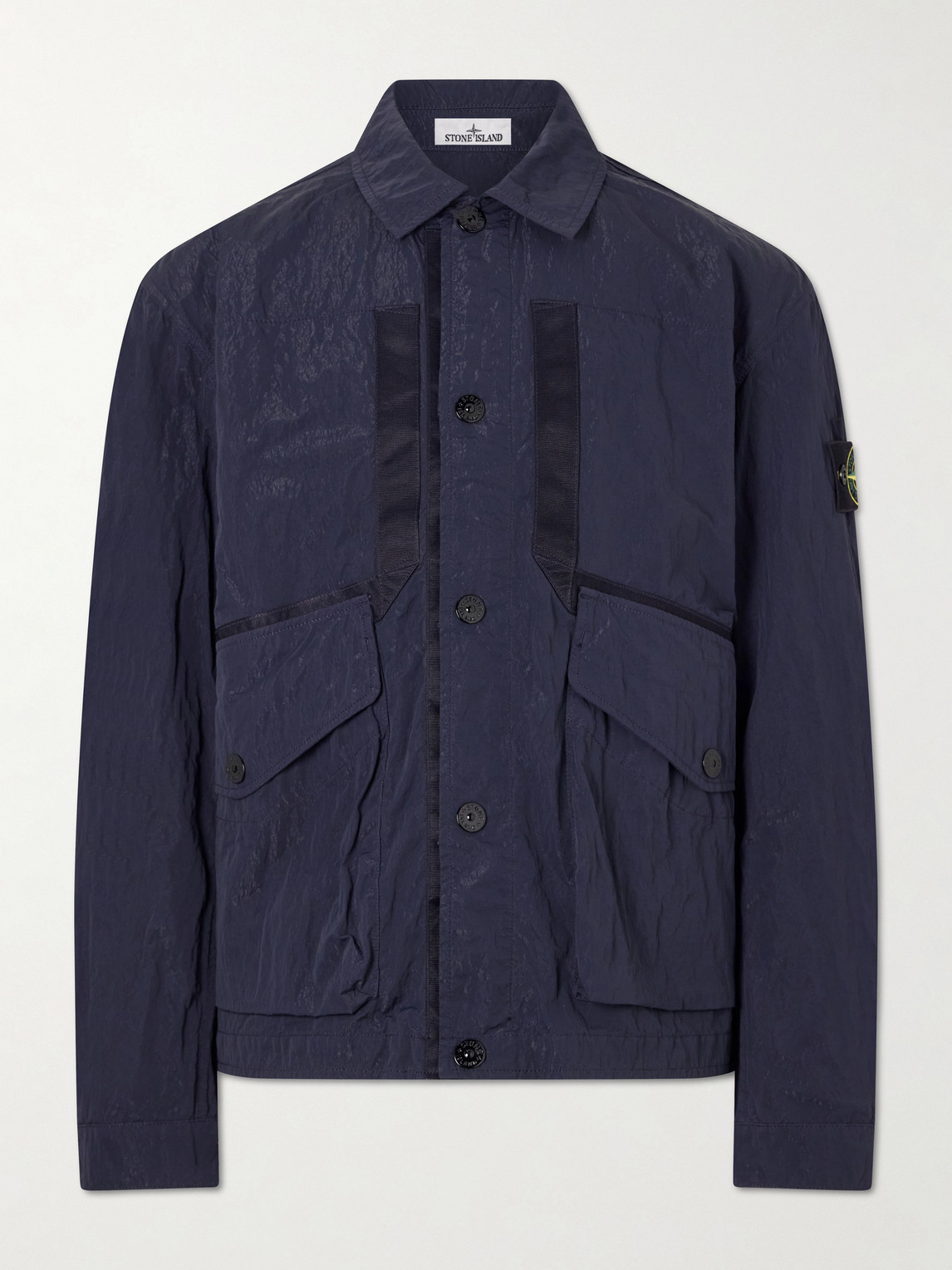 Garment-Dyed Waxed Warp Rib Nylon-Tc Jacket
