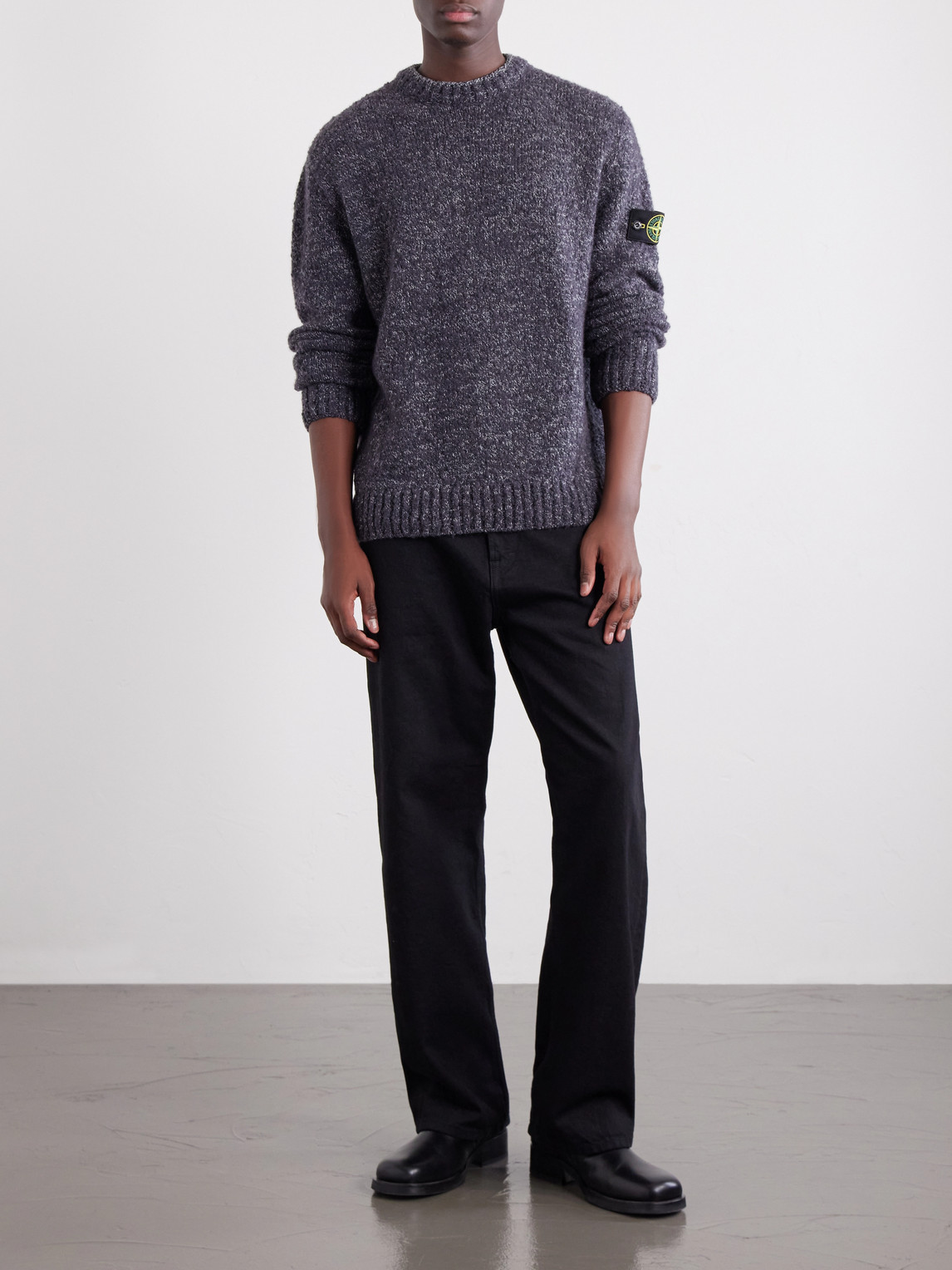 Virgin Wool-Nylon Sweater