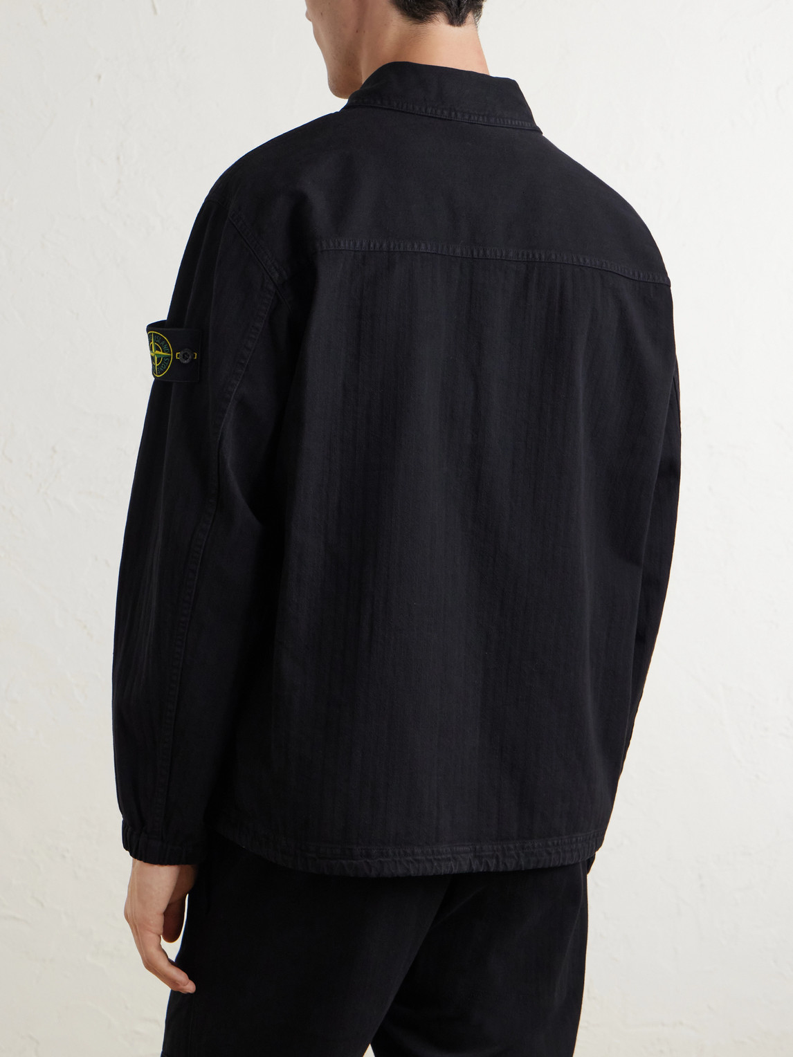 Herringbone Cotton Overshirt