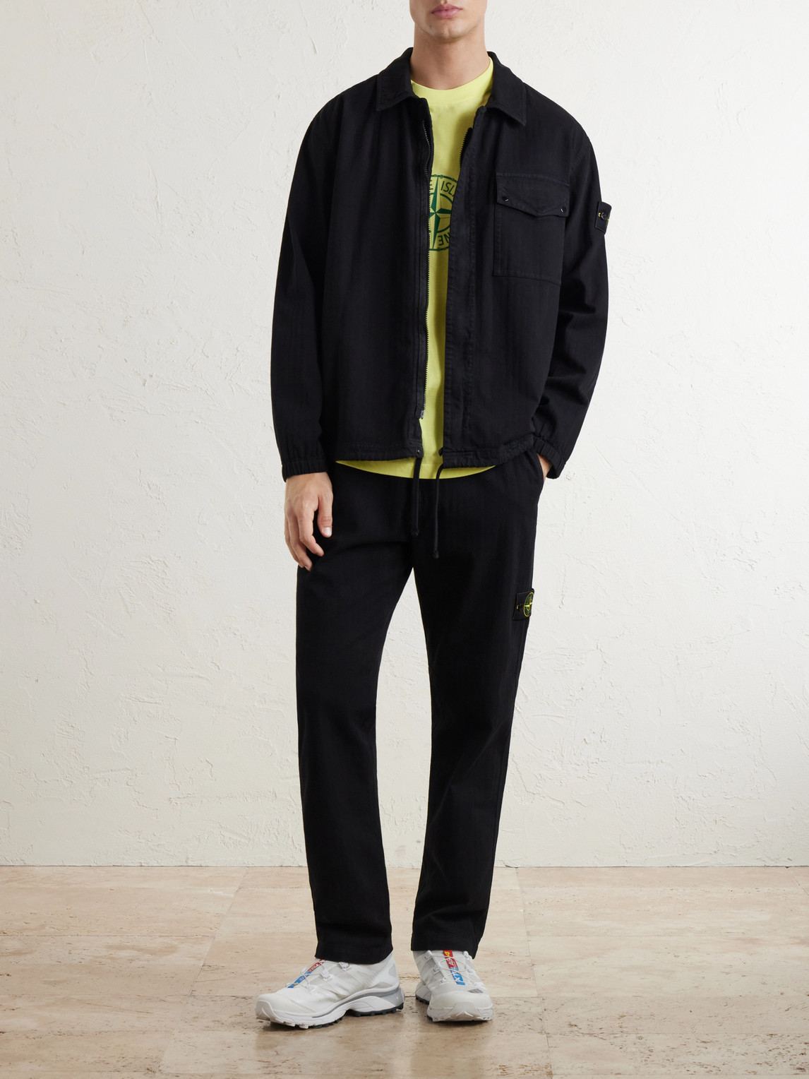 Herringbone Cotton Overshirt