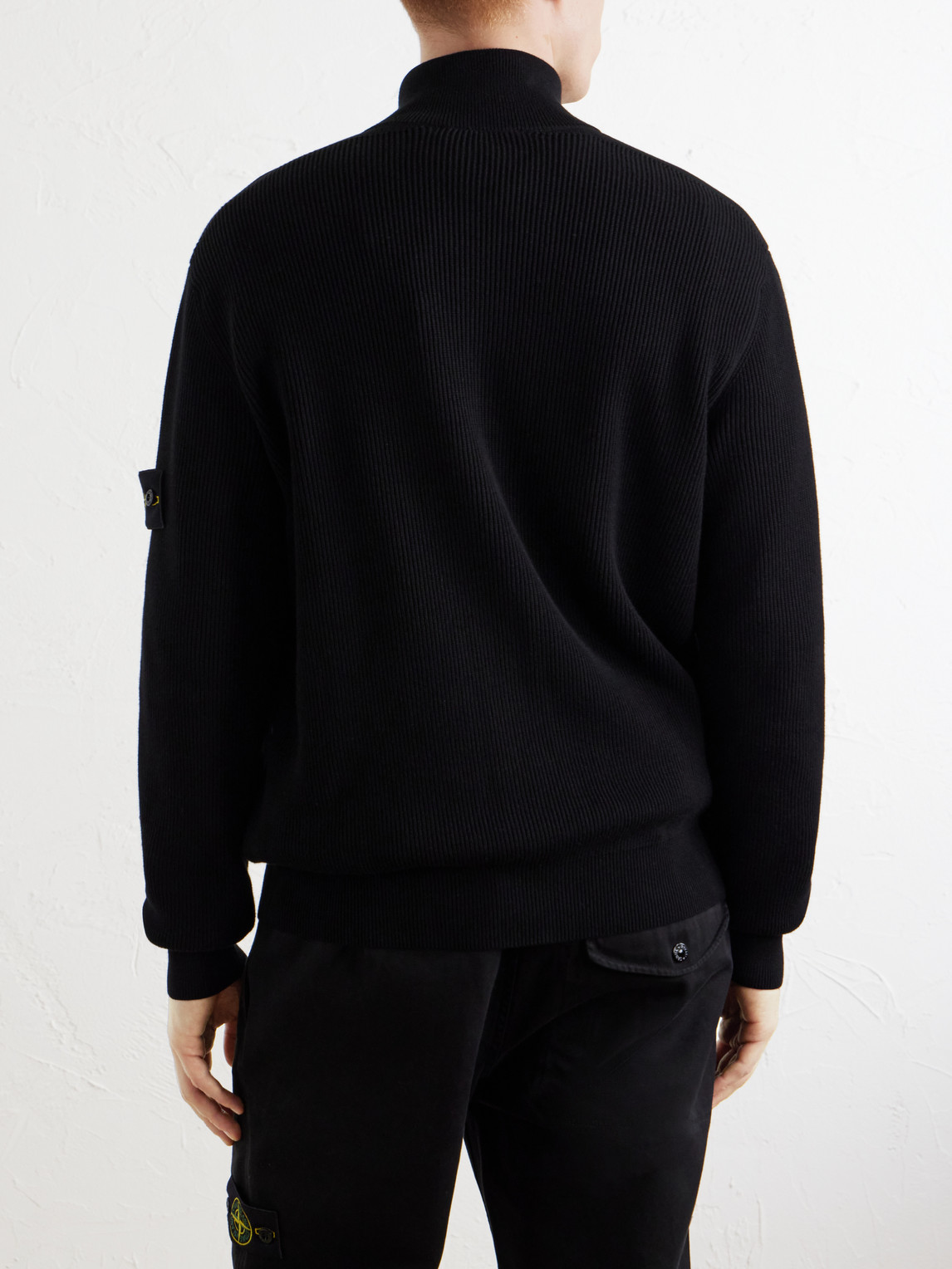 Organic Cotton Zip-Up Sweater